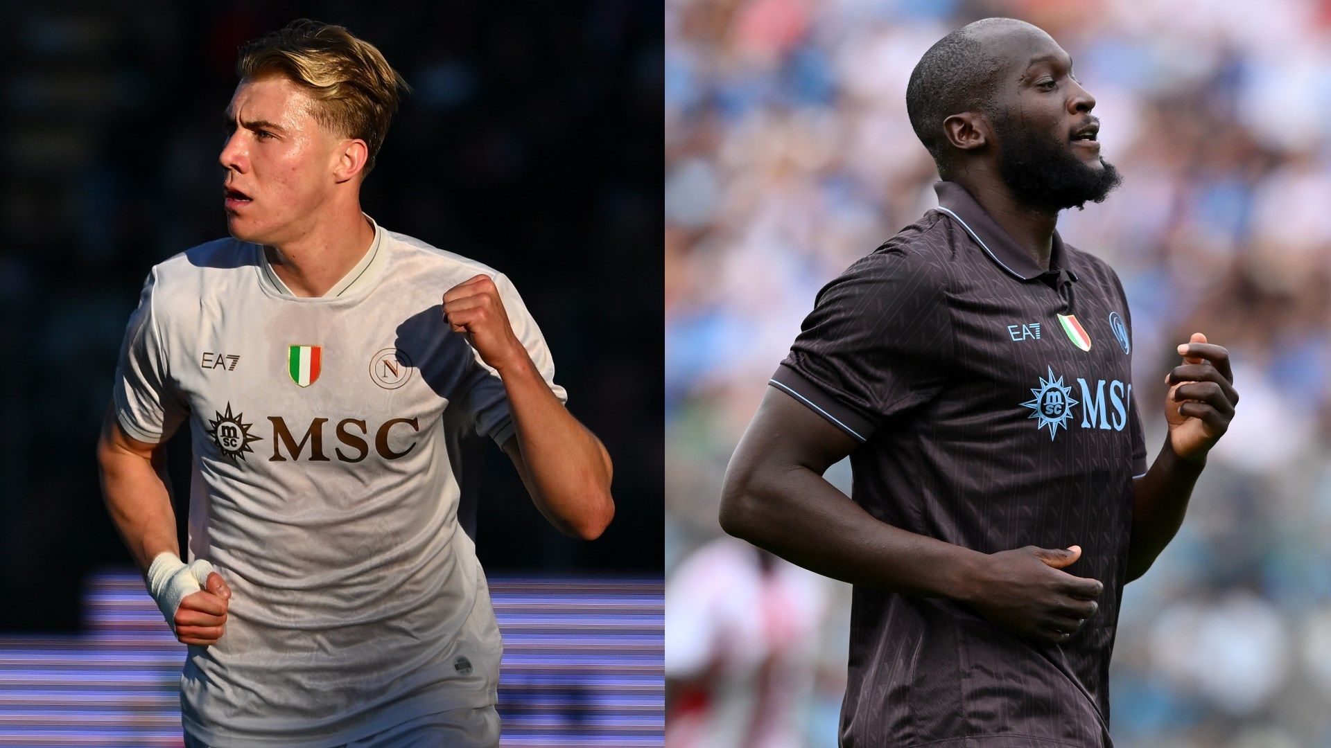 Hojlund Lukaku Napoli