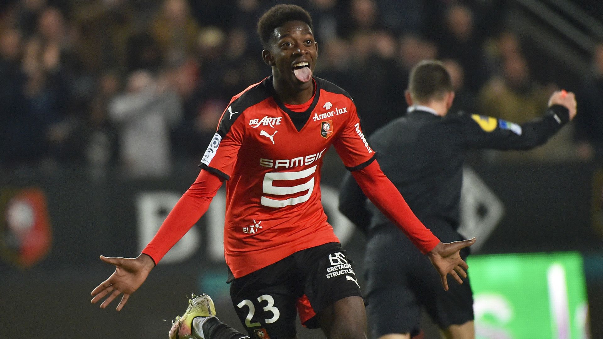 Ousmane Dembele Stade Rennes Ligue 1 02042016