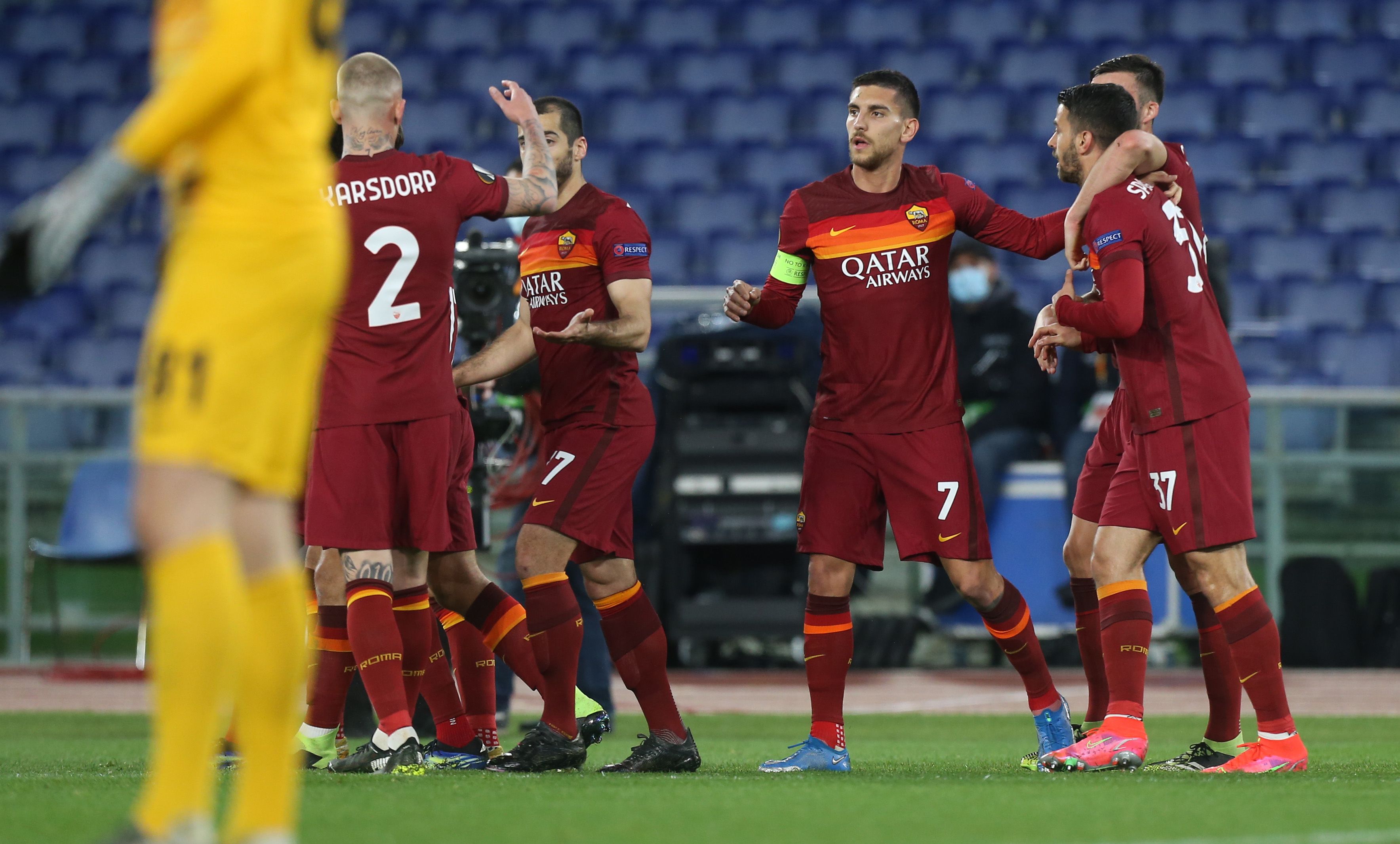 Lorenzo Pellegrini Shakhtar Donetsk UEFA Europa League
