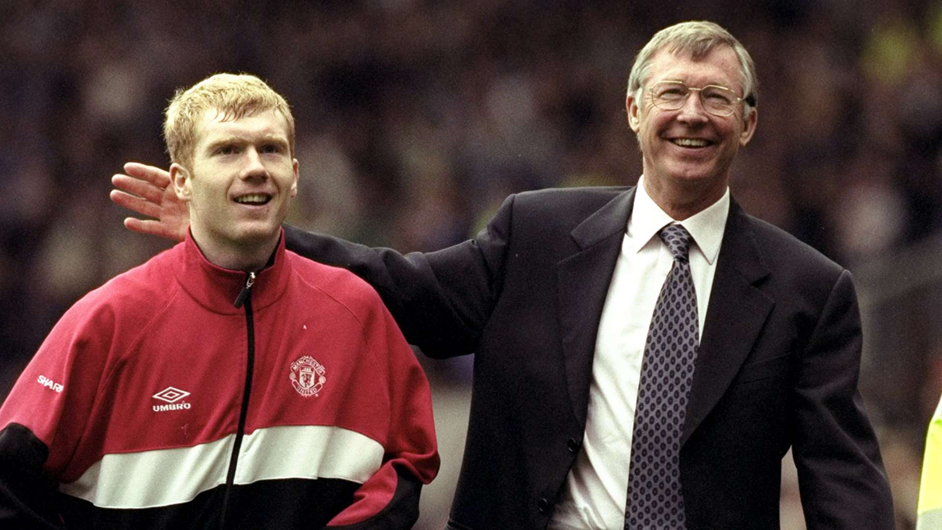 Paul Scholes Sir Alex Ferguson Manchester United