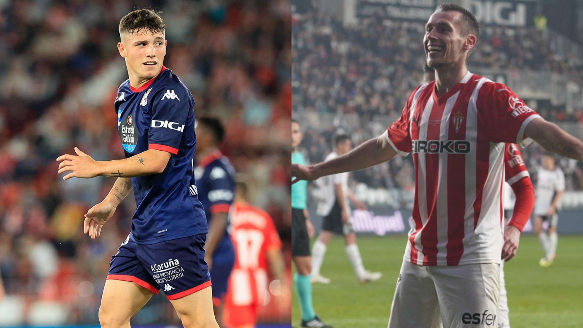 Dep. La Coruna vs Gijon Dep. La Coruna vs Gijon