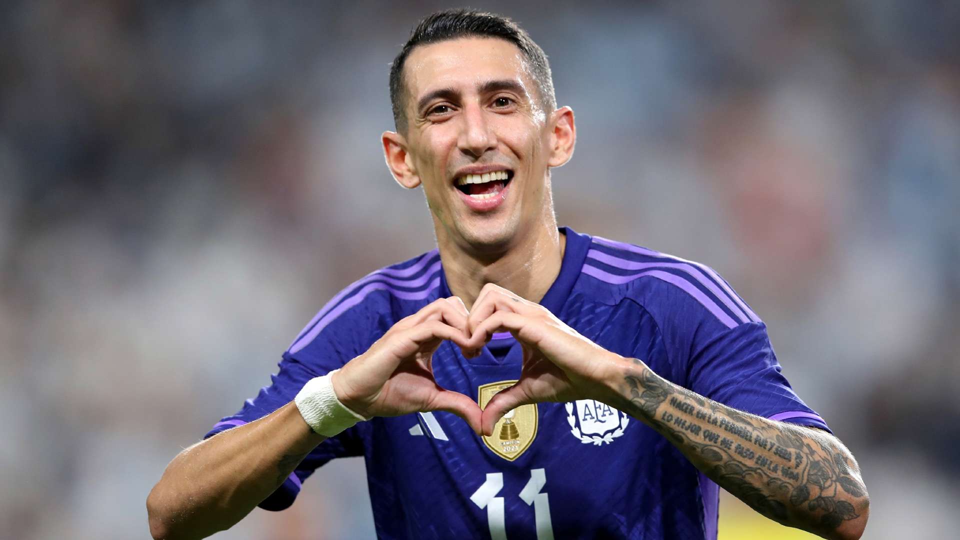 angel di maria argentina emiratos arabes amistoso 16112022