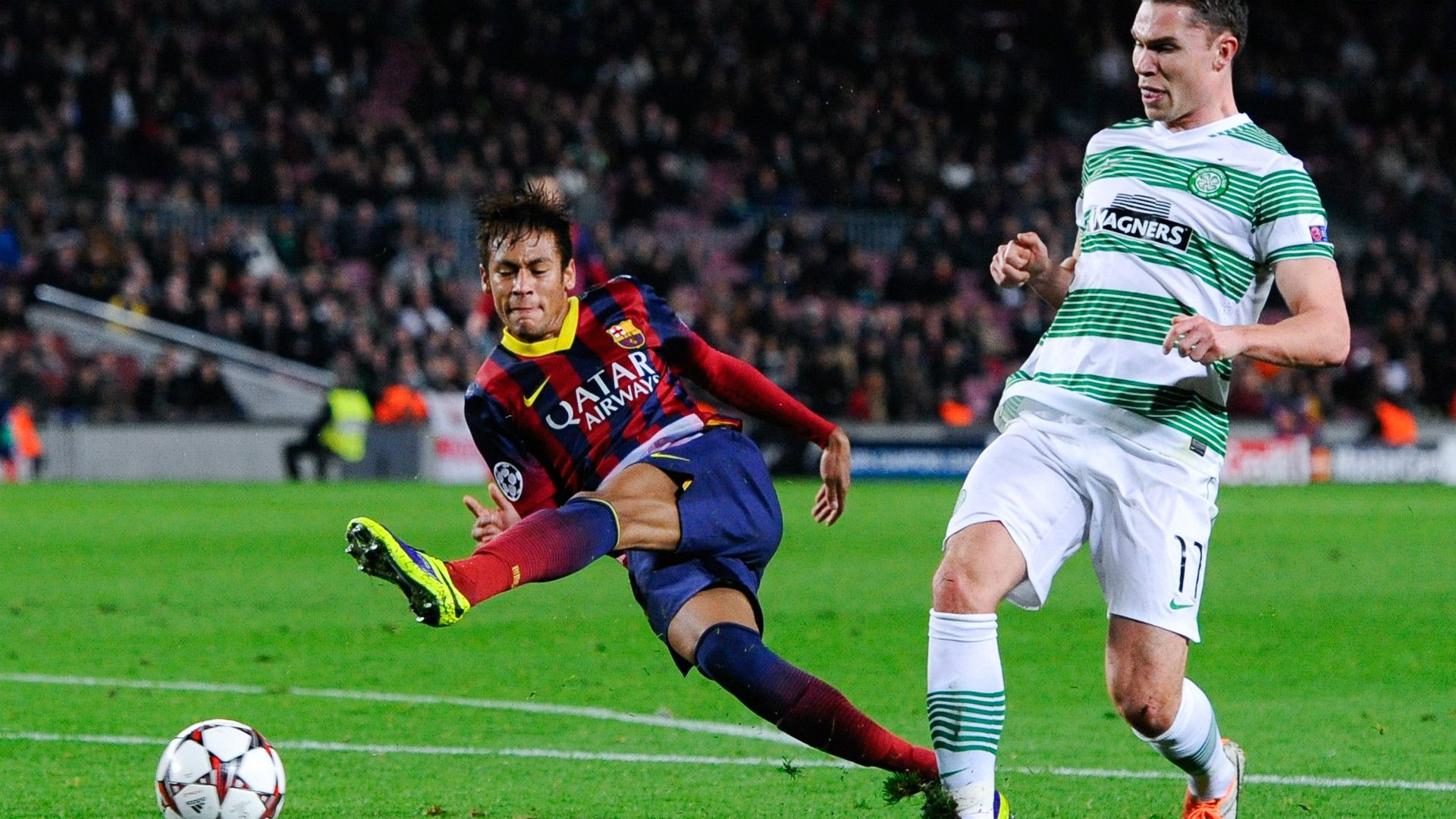 Neymar Barcelona Celtic 2013
