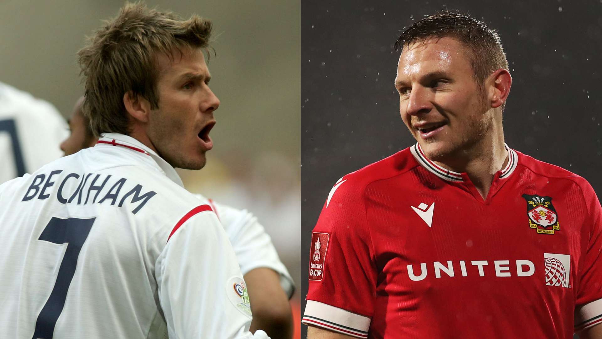 David Beckham Paul Mullin