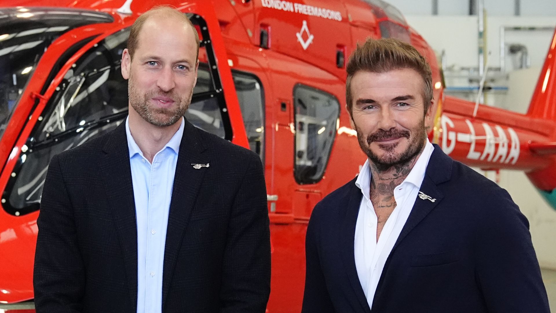 Prince William David Beckham 2024