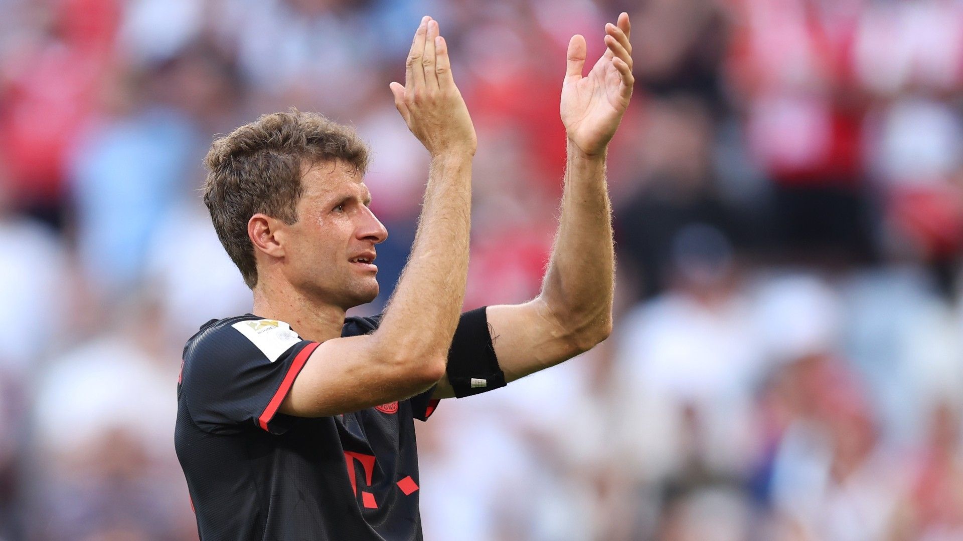 Thomas Mueller of Bayern Muenchen 