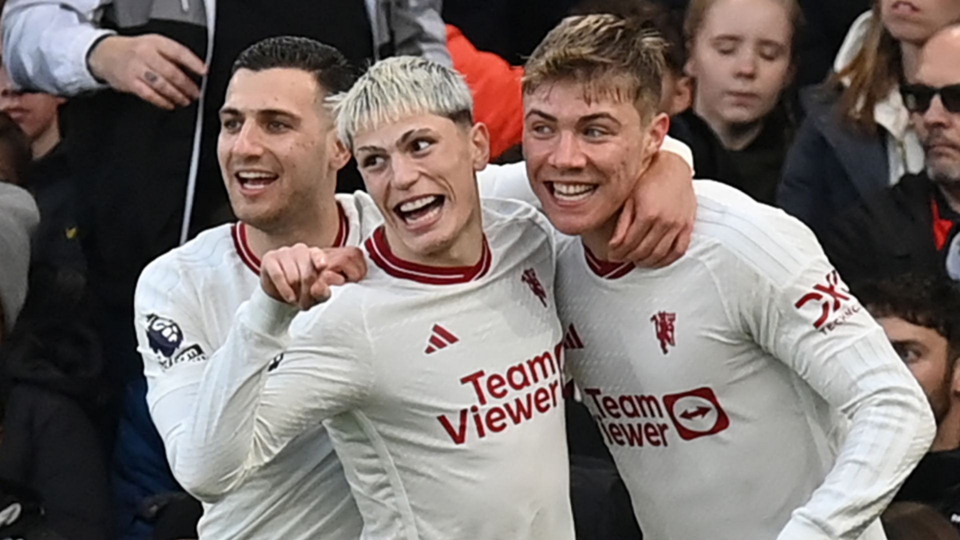 Rasmus Hojlund Manchester United Luton 2023-24