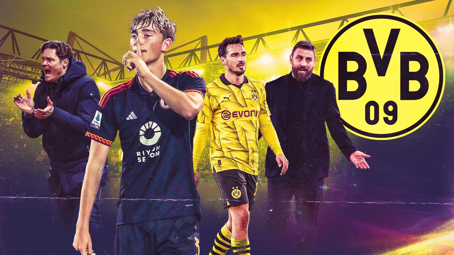 GFX Dean Huijsen Borussia Dortmund