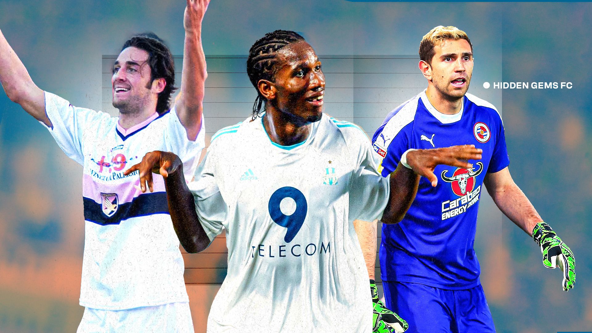 Luca Toni, Didier Drogba, Emiliano Martinez header