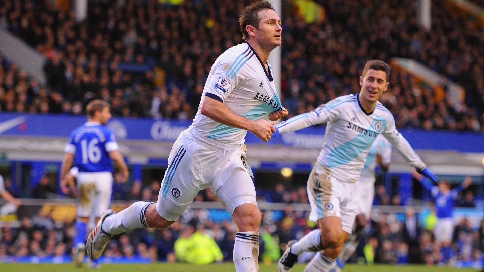 Frank Lampard Eden Hazard Chelsea