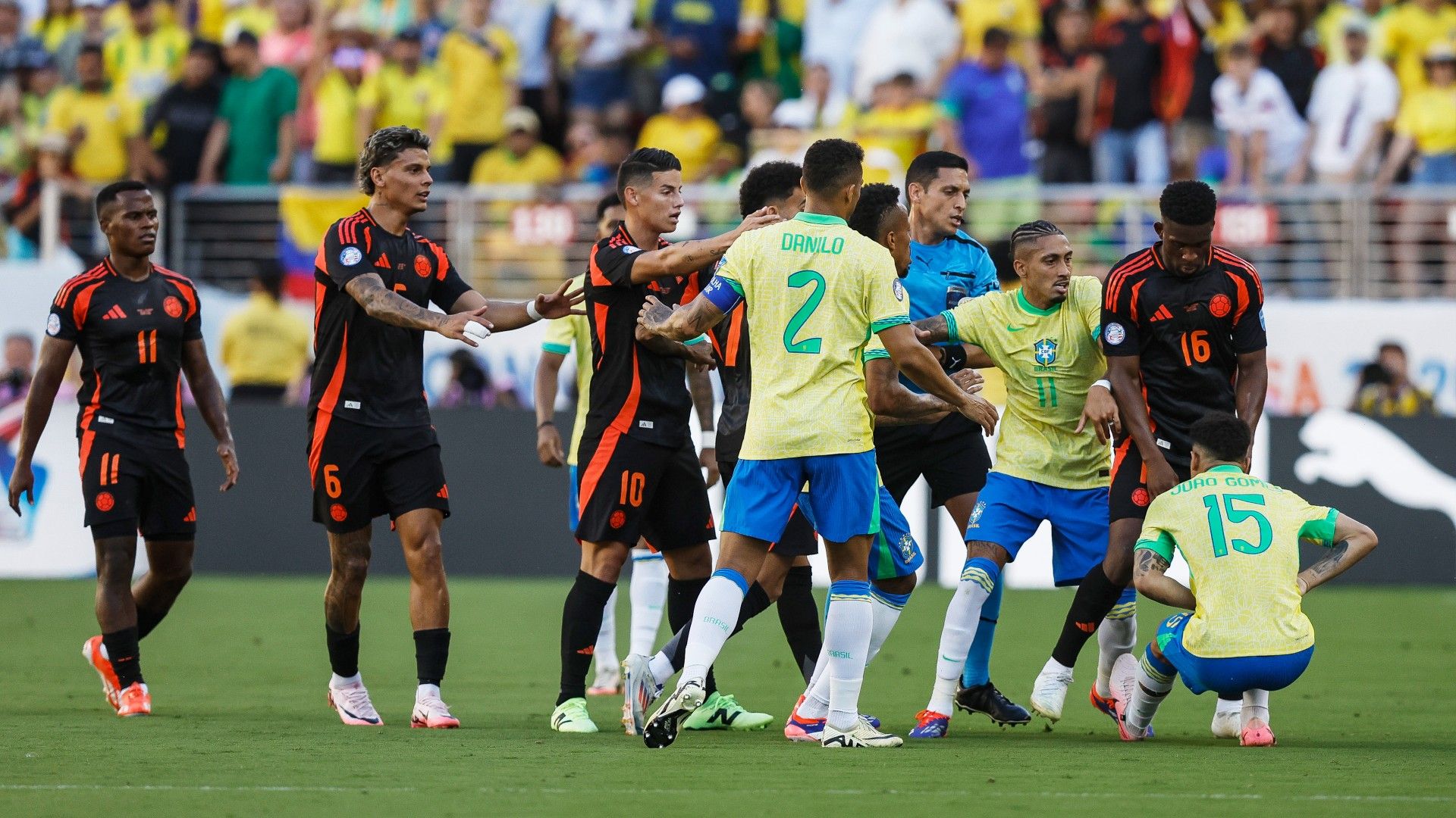 Brasil Colombia Copa America 02072024