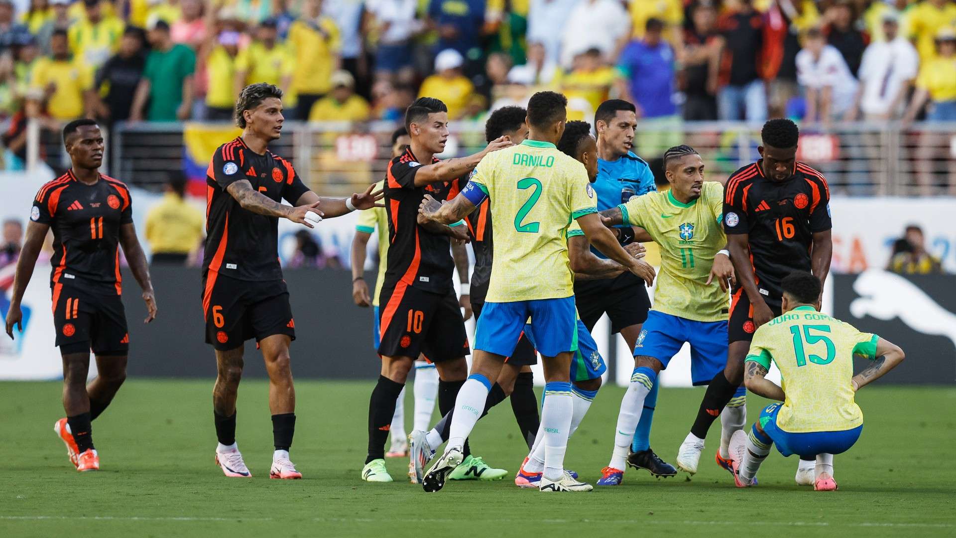 Brasil Colombia Copa America 02072024