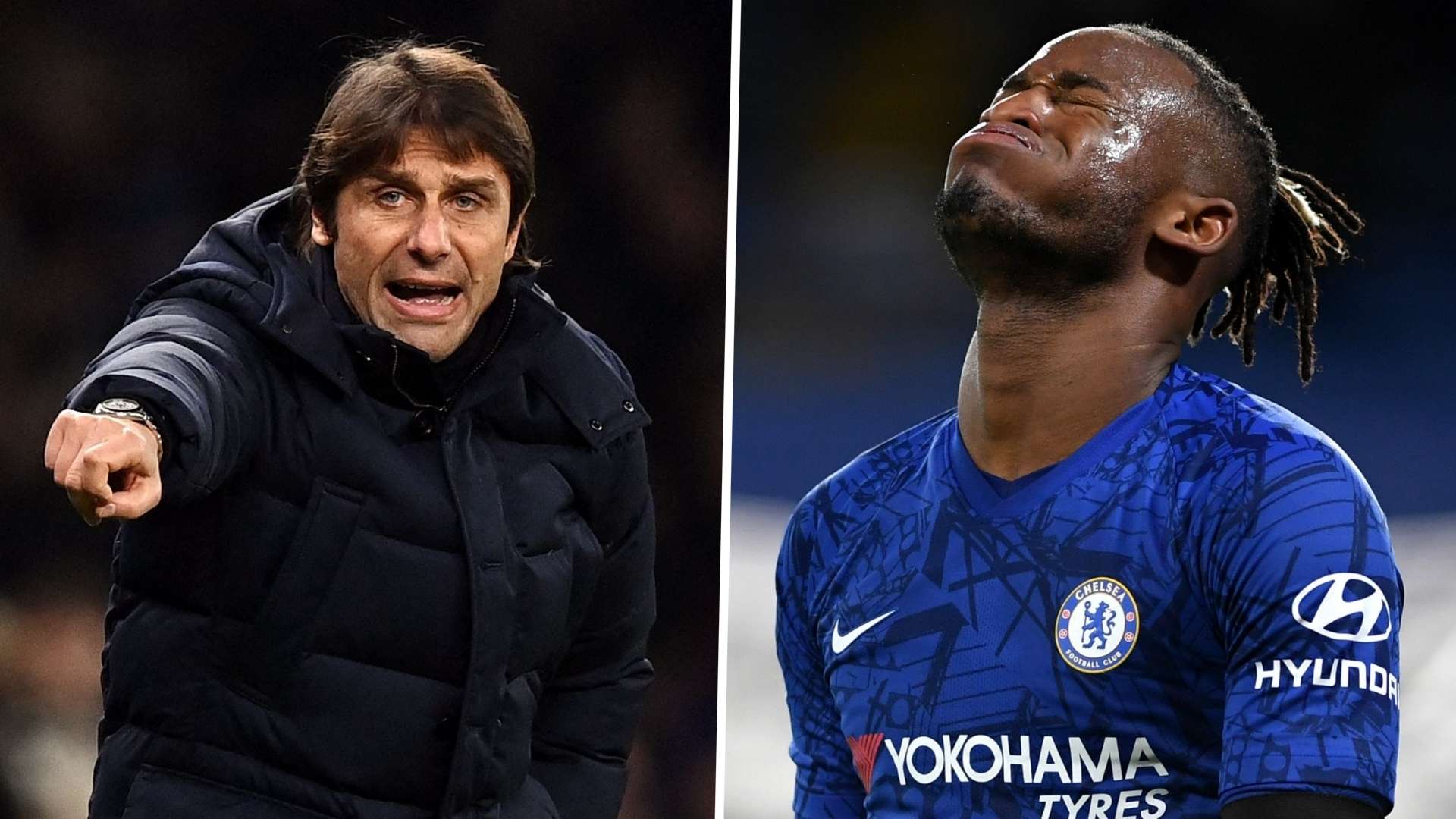 Antonio Conte Michy Batshuayi Chelsea