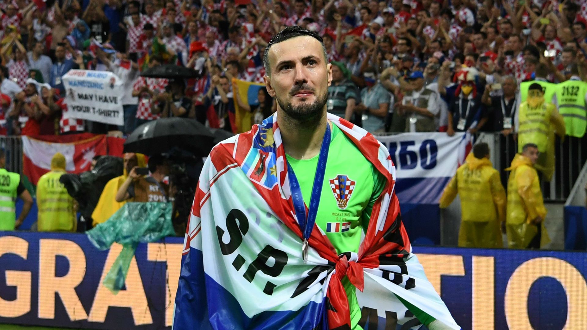 croatia france - danijel subasic - world cup final - 15072018