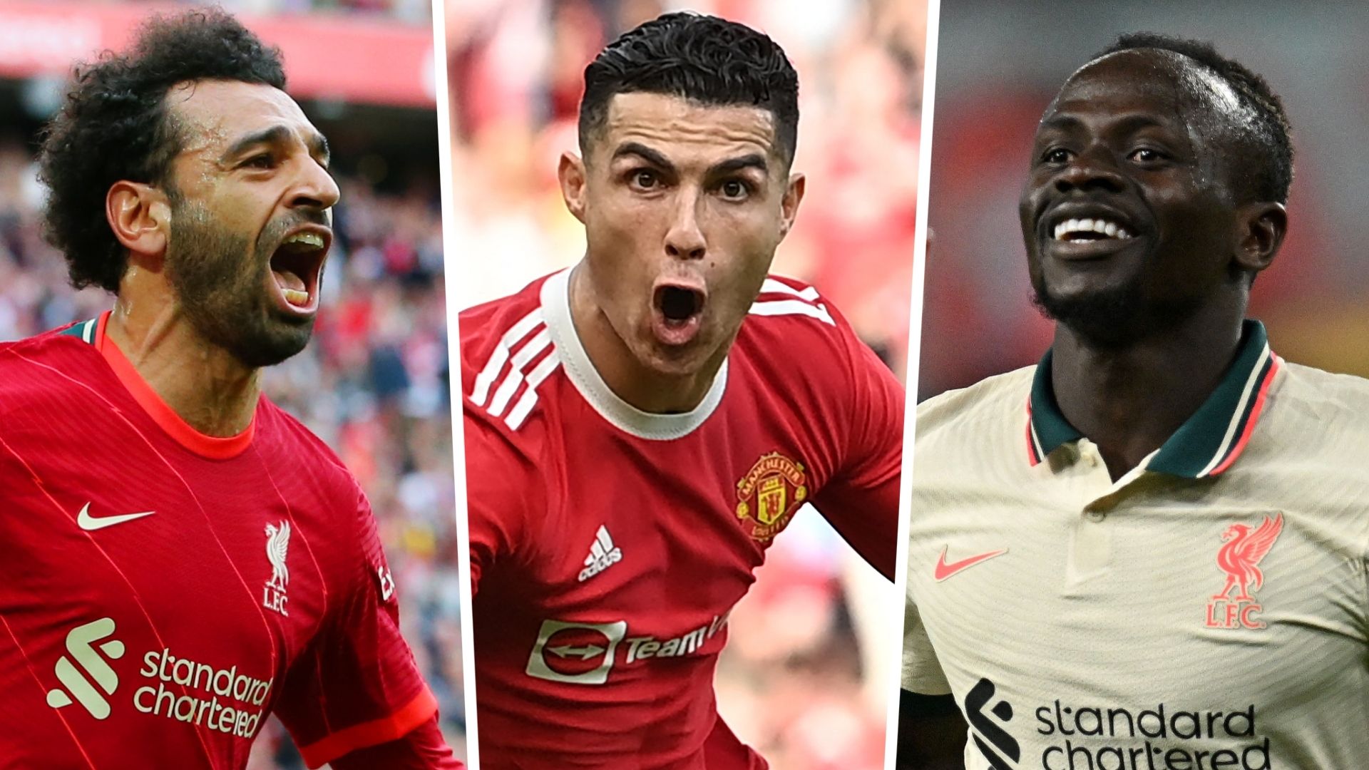 Mohamed Salah Cristiano Ronaldo Sadio Mane