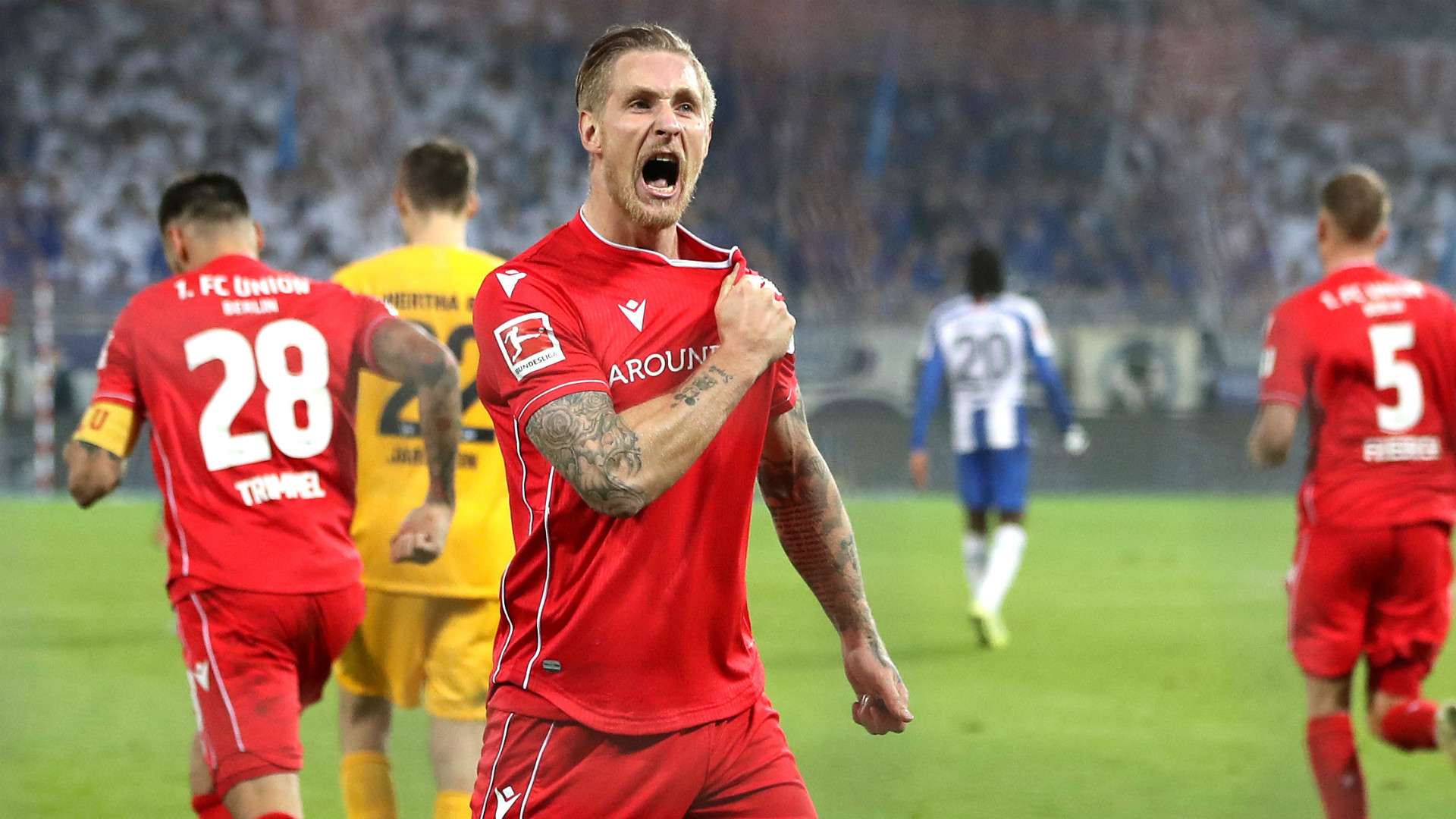 SEBASTIAN POLTER UNION BERLIN BUNDESLIGA 02112019