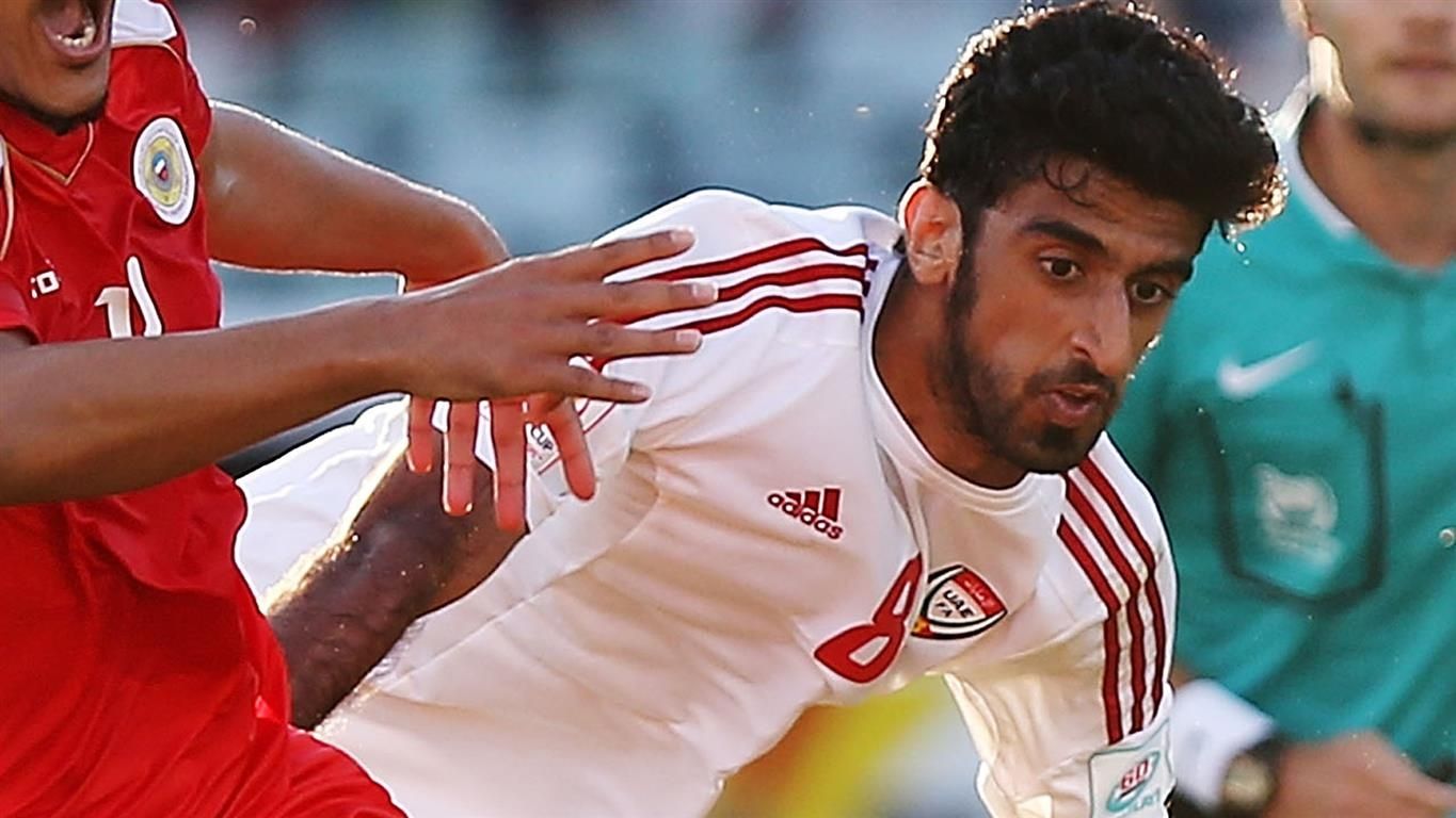 Hamdan Al Kamali of the United Arab Emirates UAE