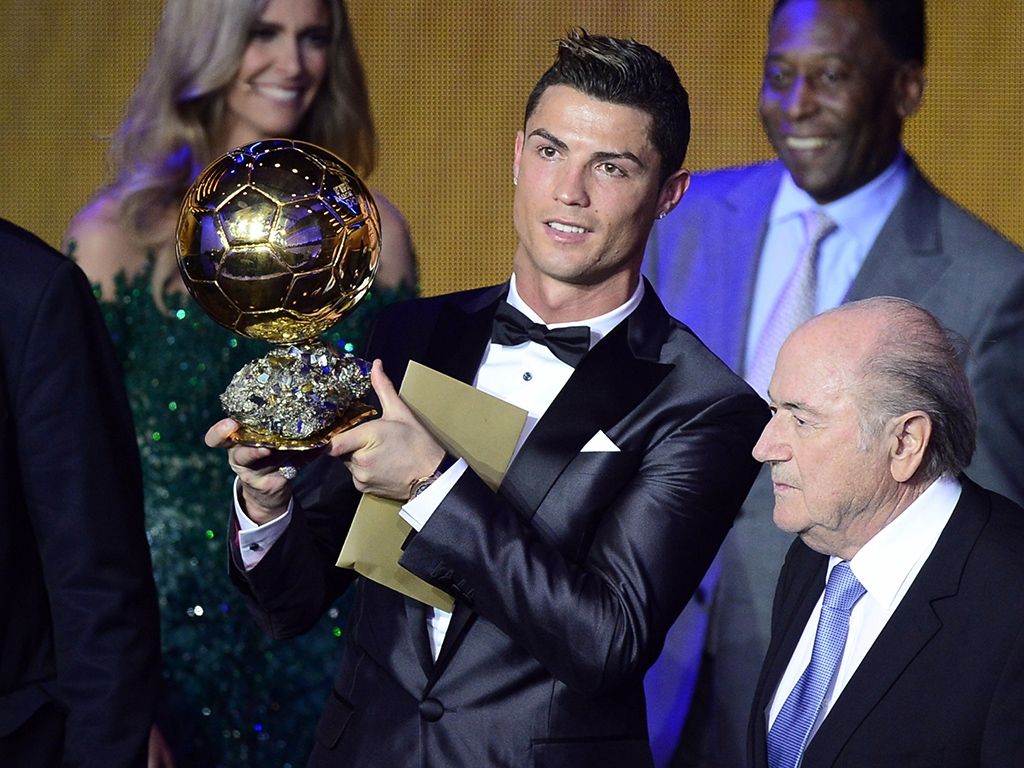 Cristiano Ronaldo Ballon d'Or 2013 01132014