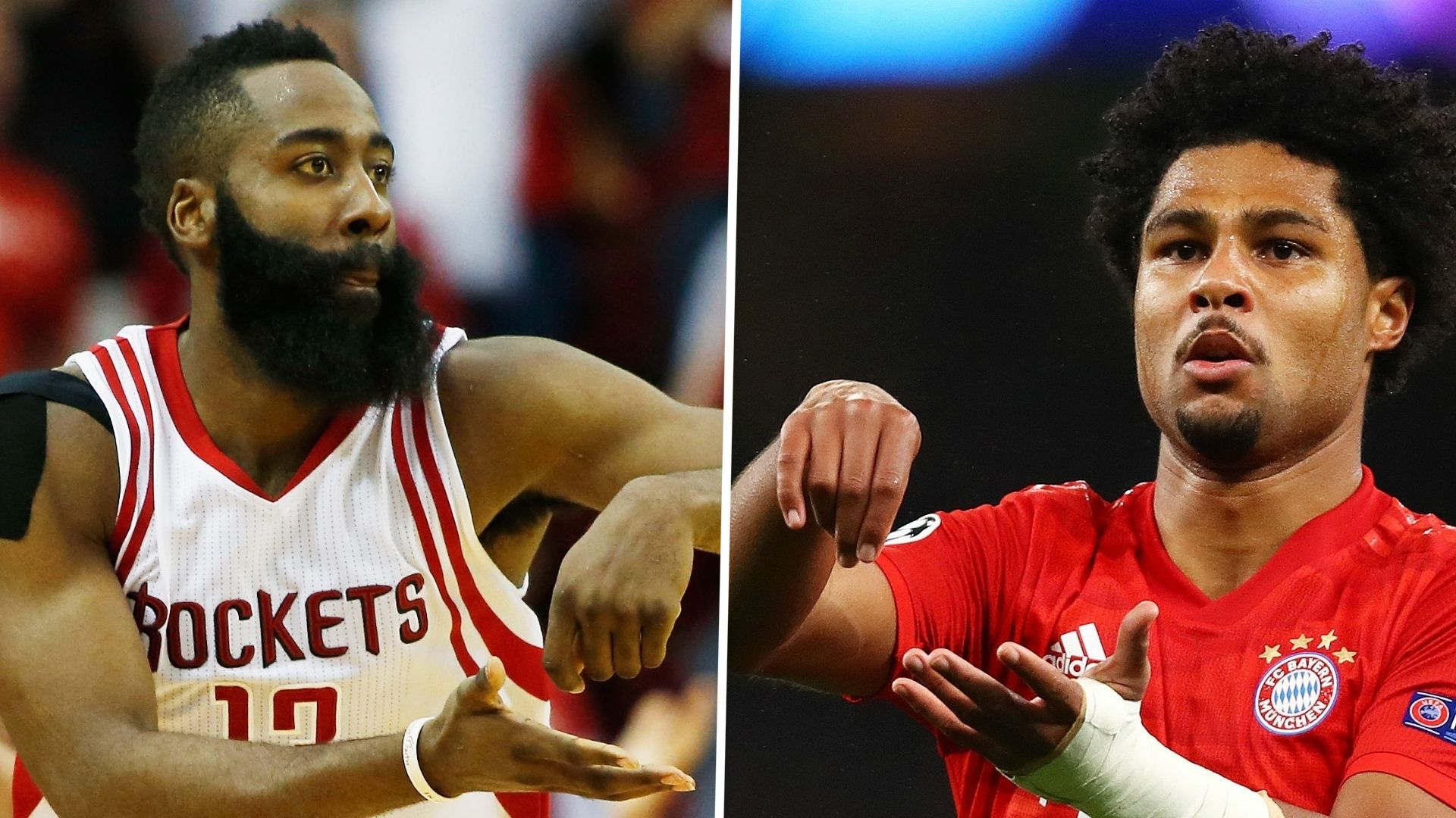 Serge Gnabry James Harden