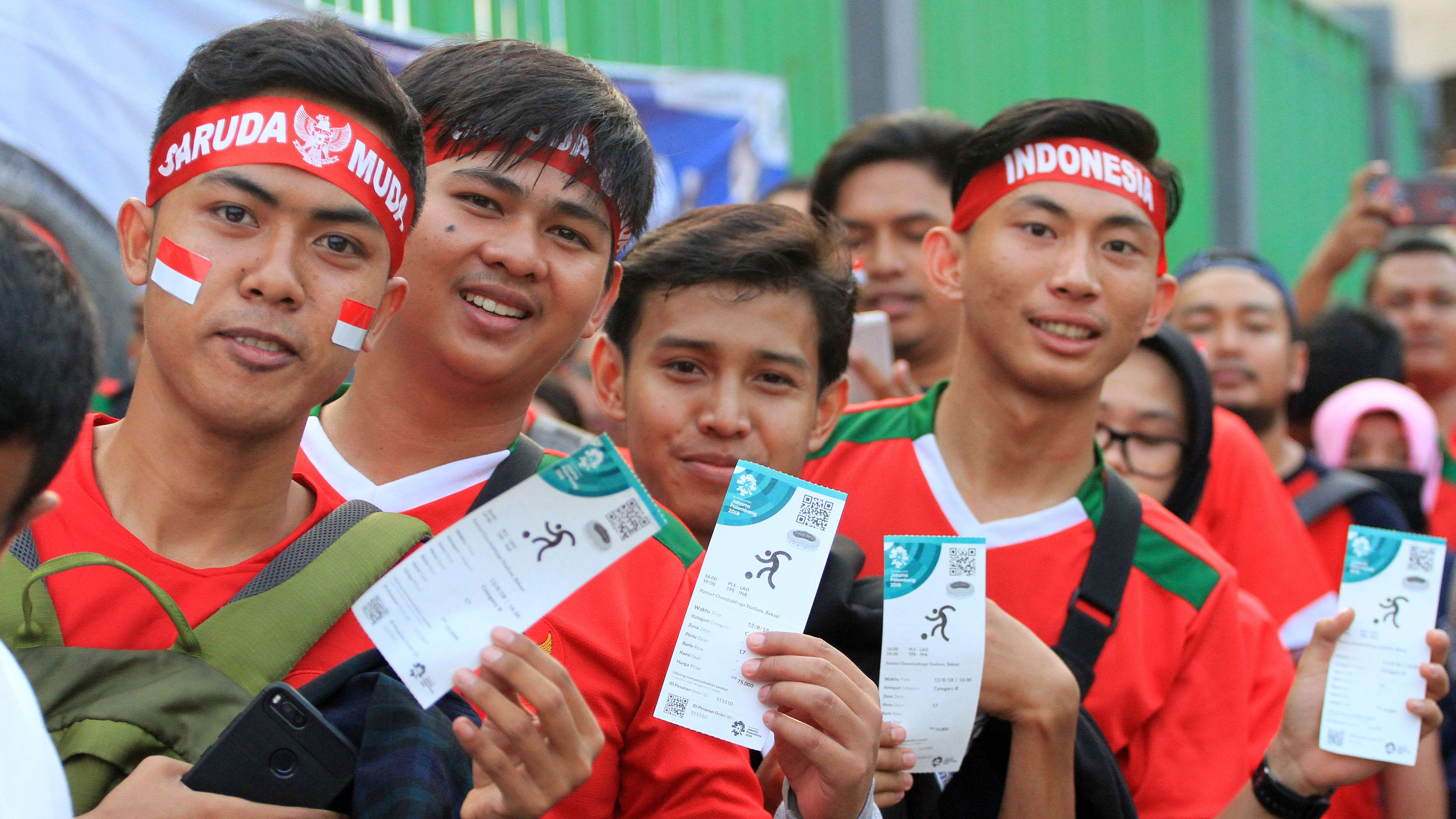 Suporter Indonesia Tiket