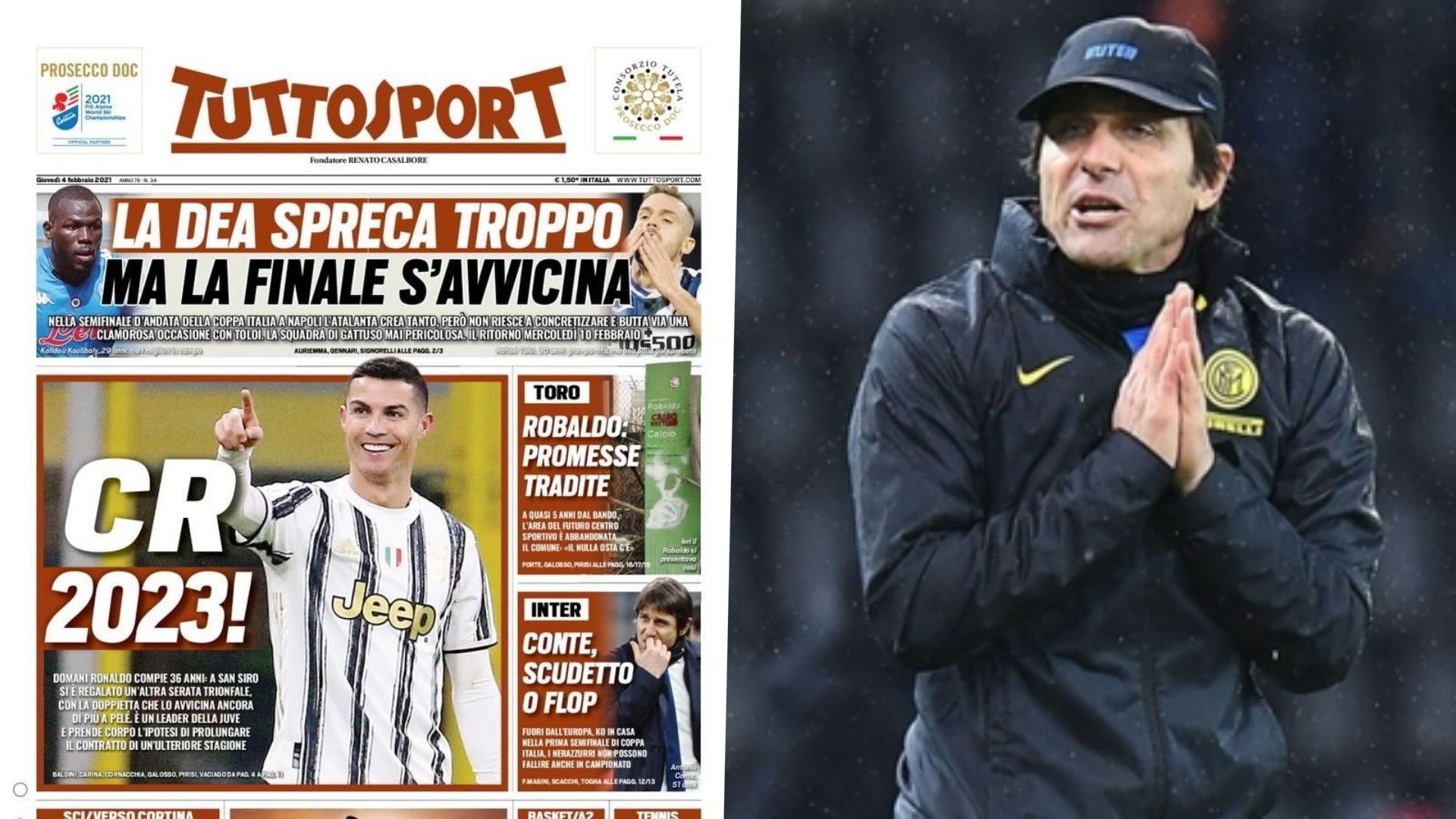4 Feb Tuttosport