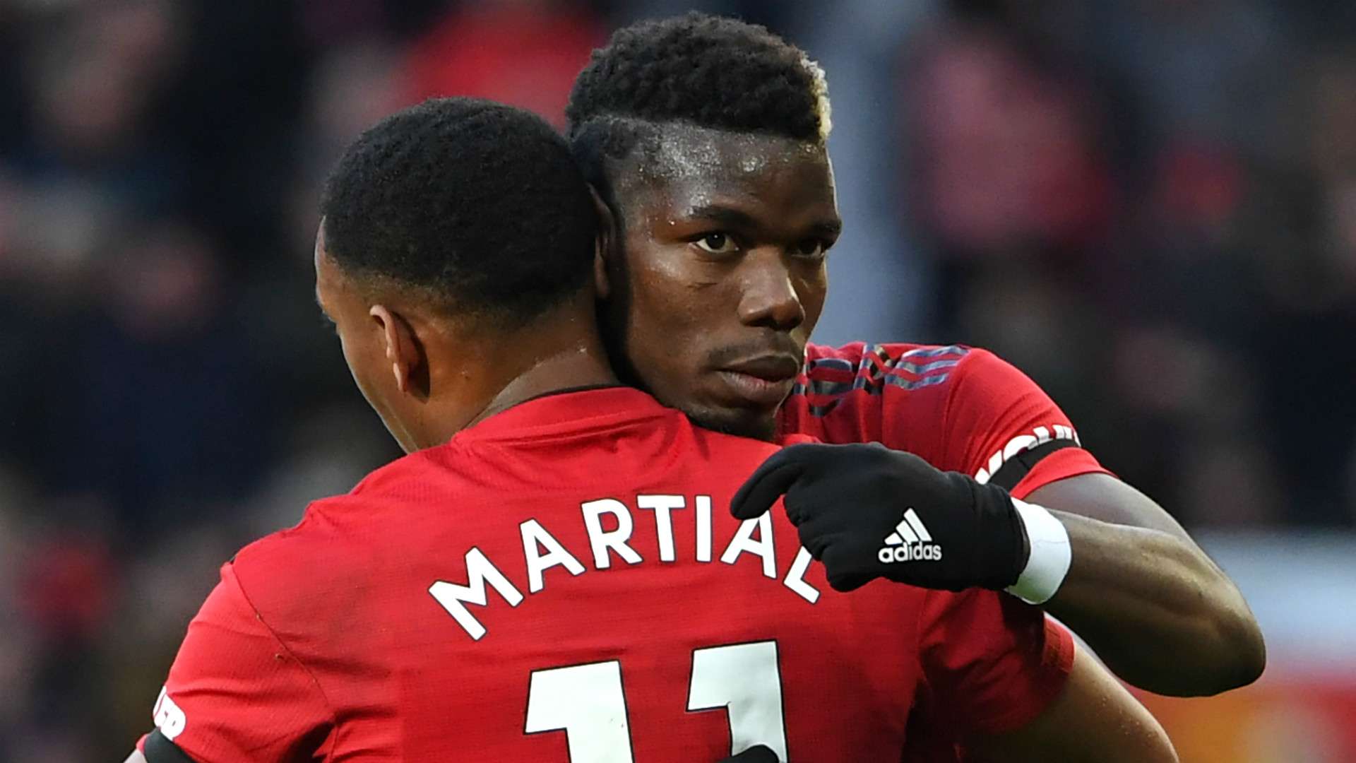 Anthony Martial Paul Pogba Manchester United 2018-19