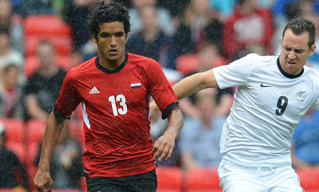 Egypt -Zealand , London 2012. Saleh Gomaa, Shane Smeltz