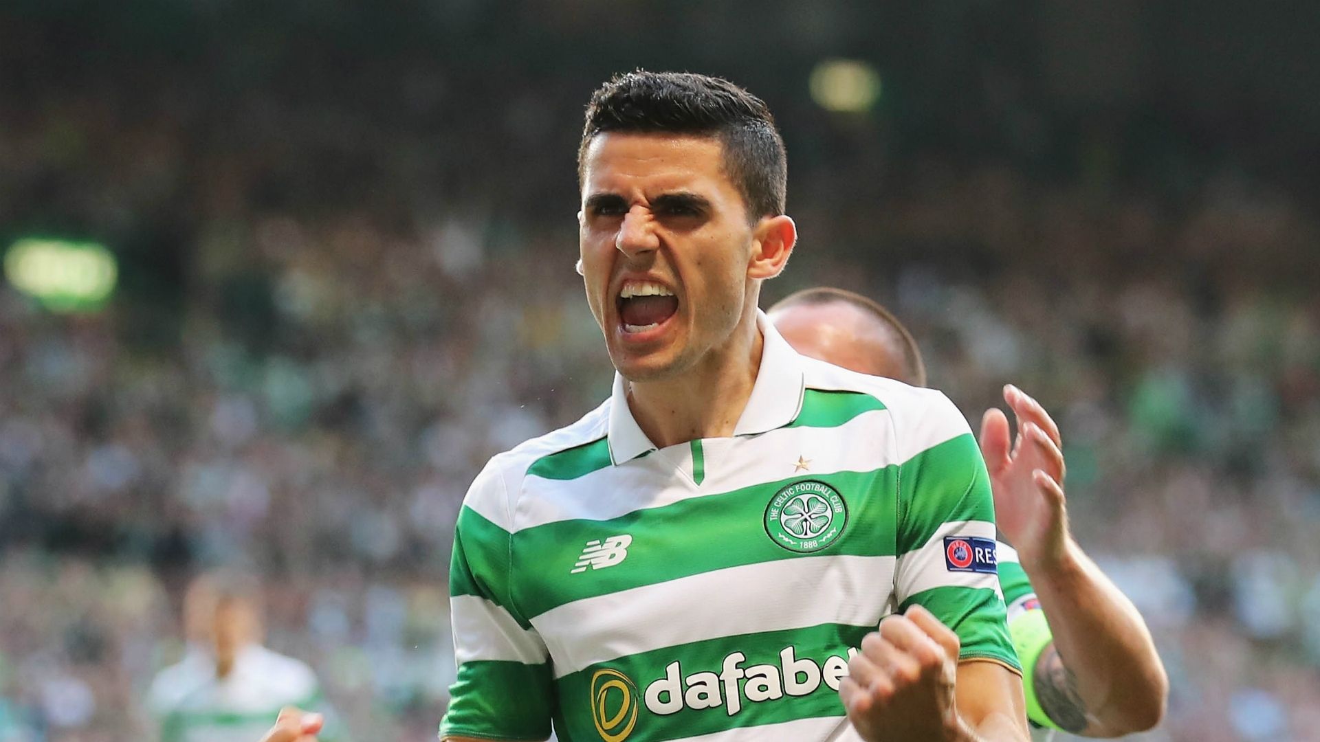 Tom Rogic Celtic v Hapoel Be'er Sheva Champions League 17082016