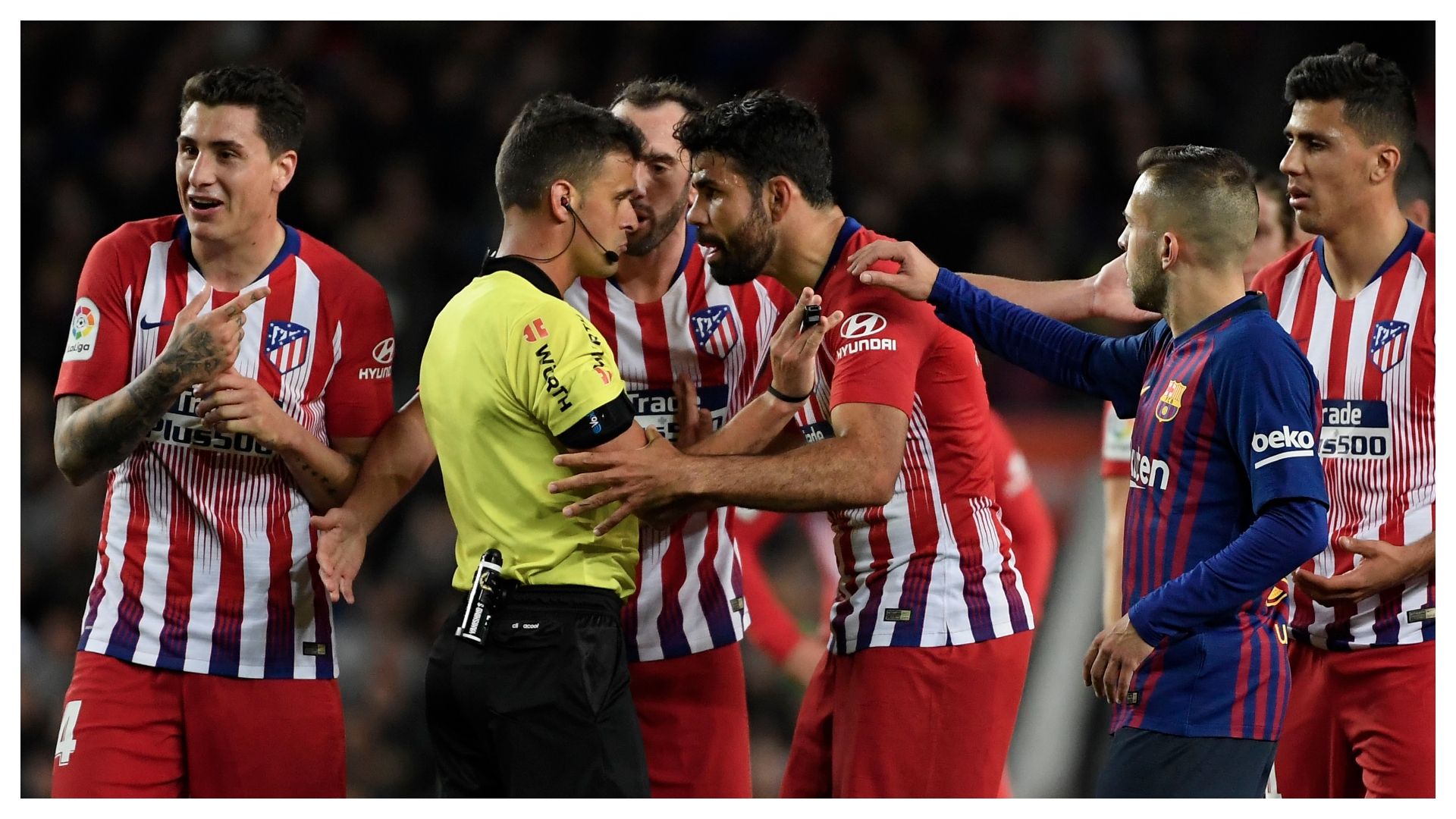 Diego Costa Munuera Barcelona Atletico Madrid LaLiga