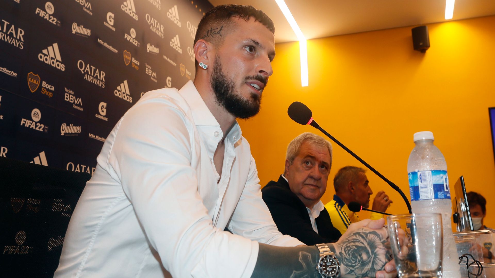 Dario Benedetto presentación boca juniors 21012022