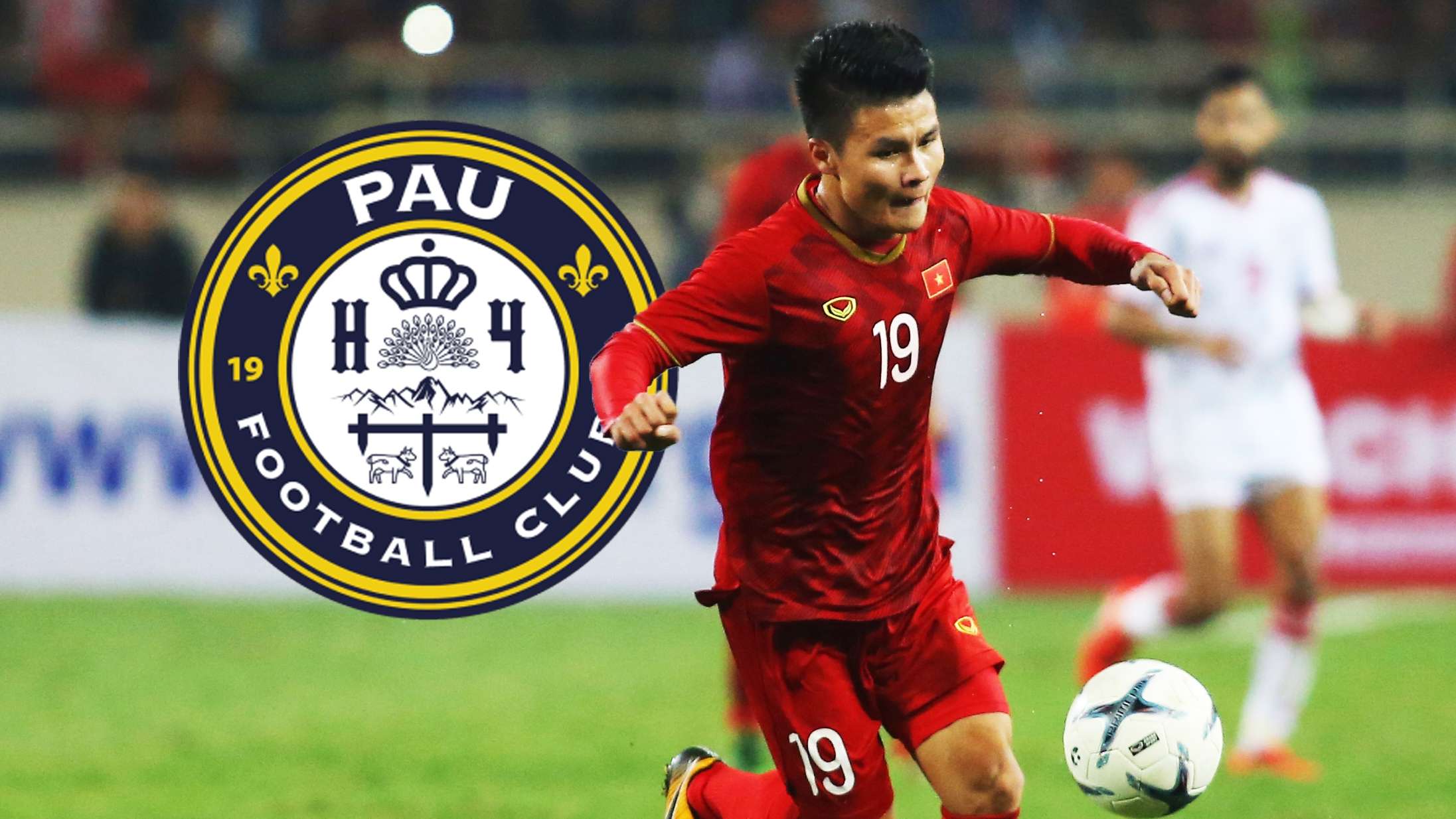 Nguyen Quang Hai Vietnam Pau FC GFX