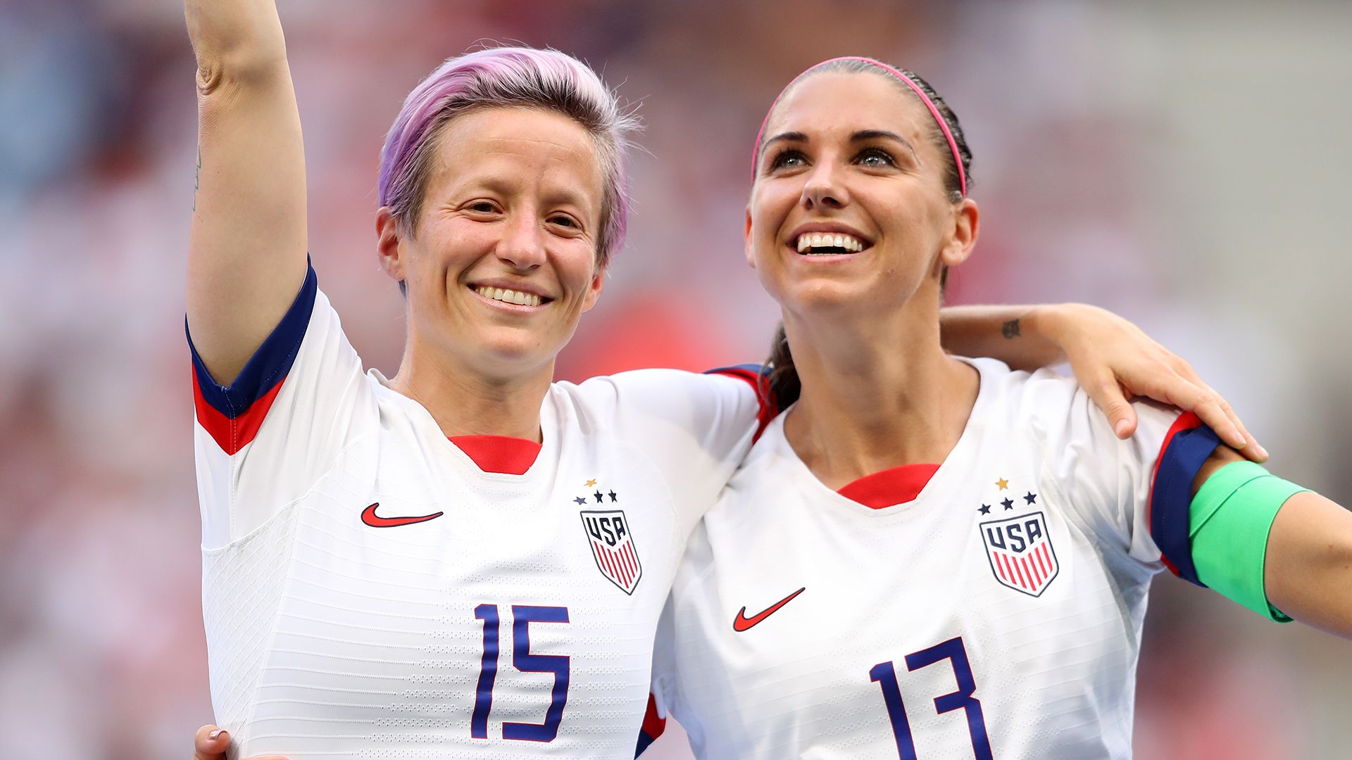 Megan Rapinoe Alex Morgan USWNT World Cup 2019