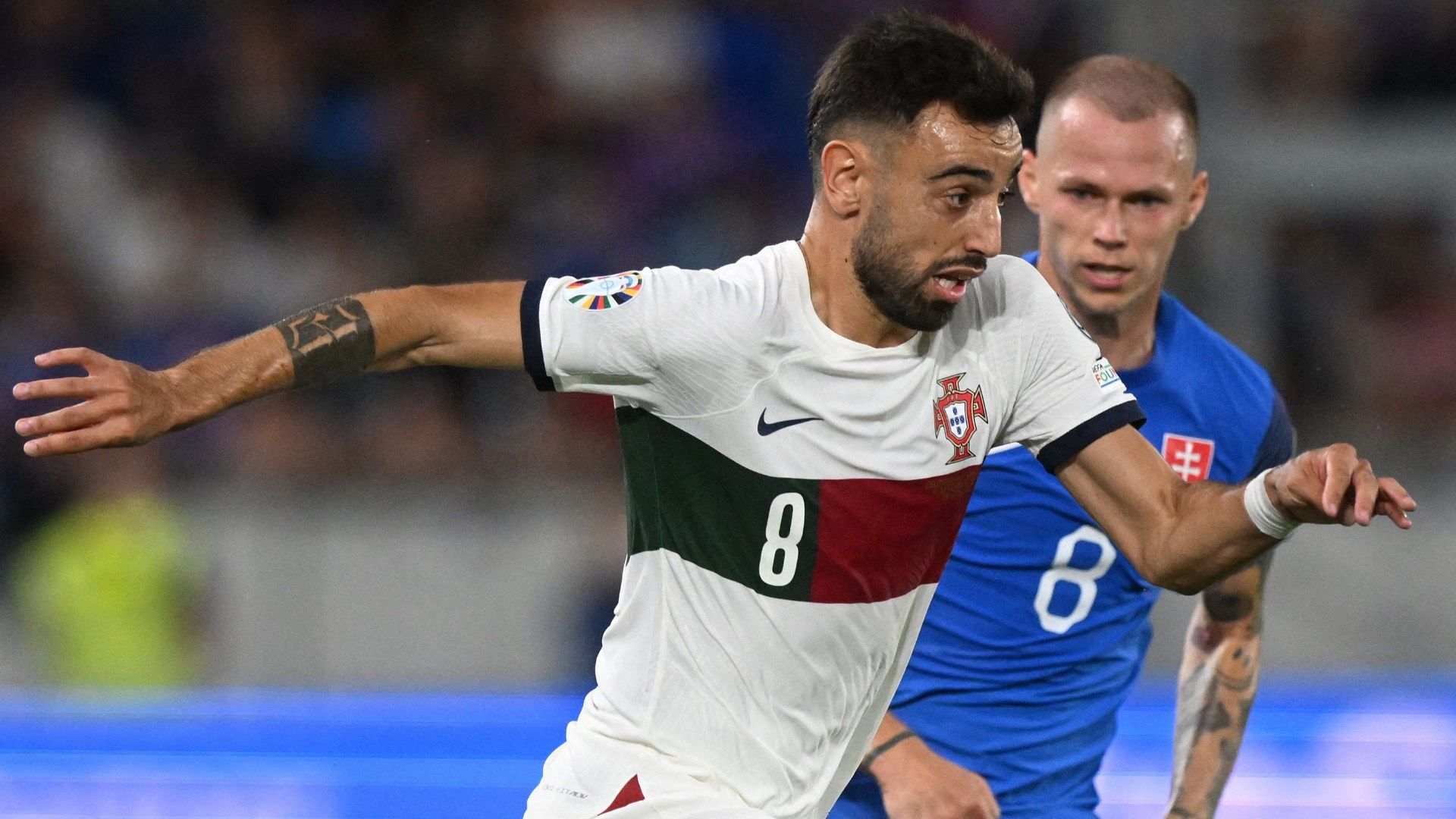 Bruno Fernandes Portugal Slovakia 2023 