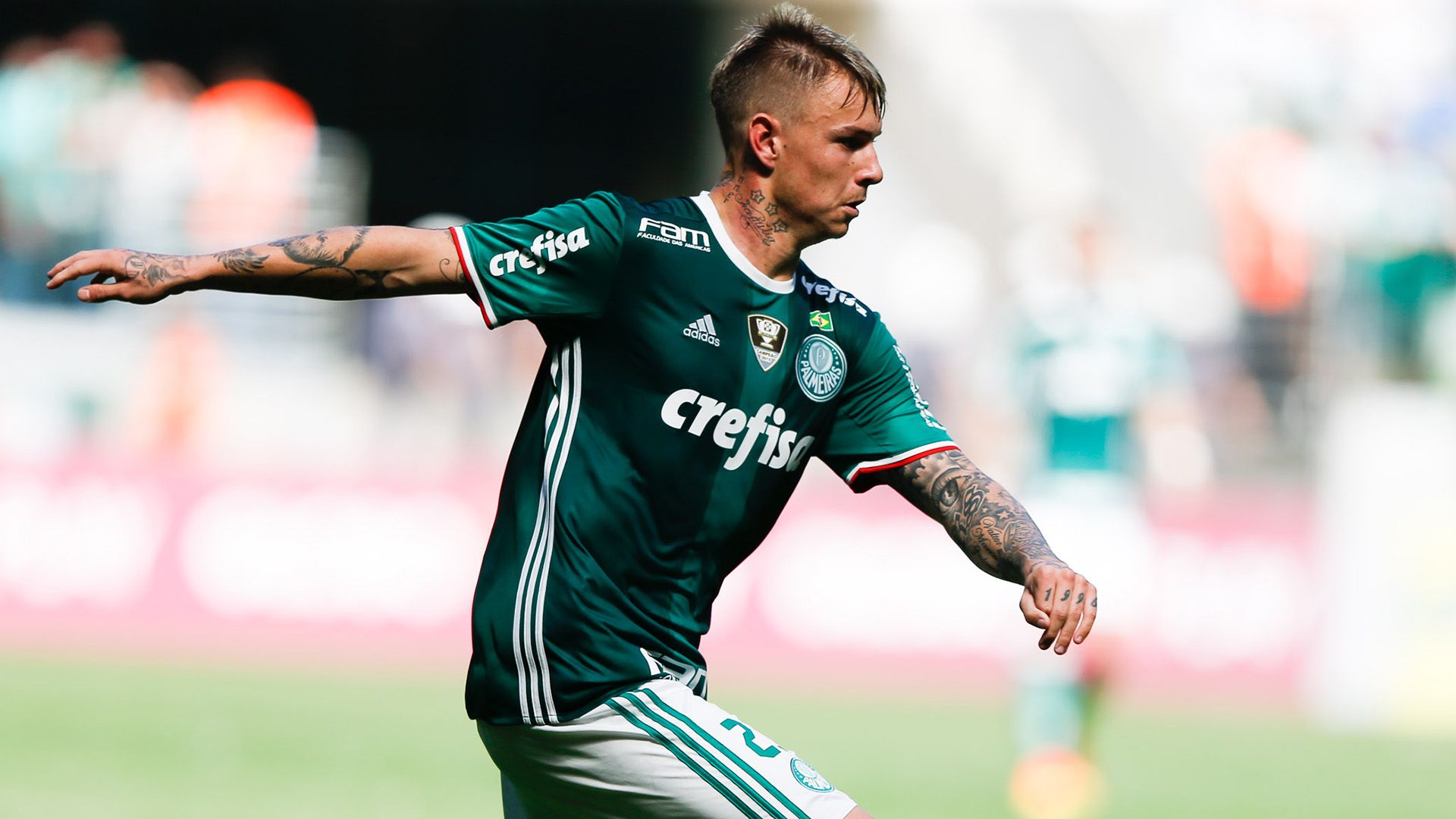 Róger Guedes Palmeiras Atlético-MG Brasileirão 24072016
