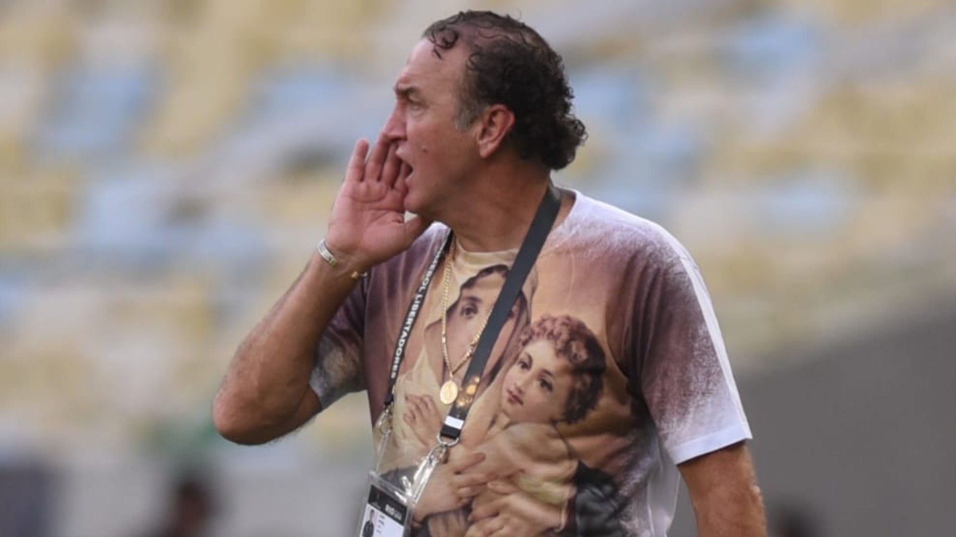 Cuca Palmeiras Santos final Libertadores 31 01 2021