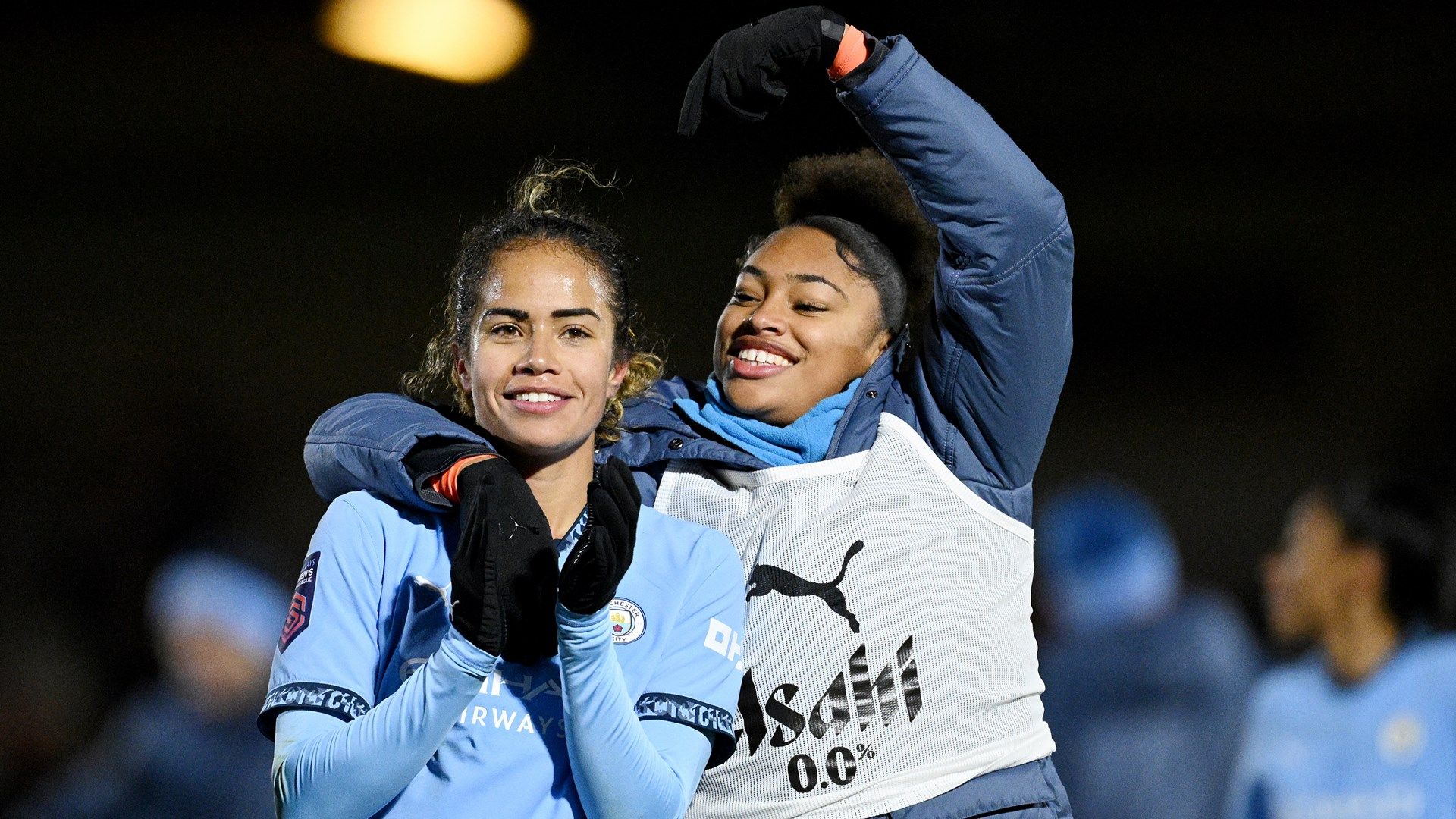 Mary Fowler Khiara Keating Man City Women 2024-25