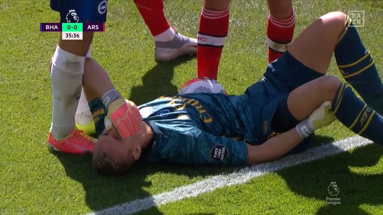 Bernd Leno Arsenal Brighton 20200620