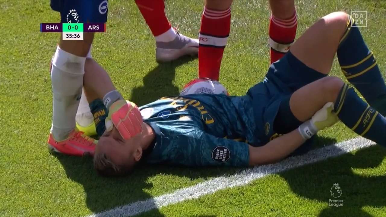 Bernd Leno Arsenal Brighton 20200620
