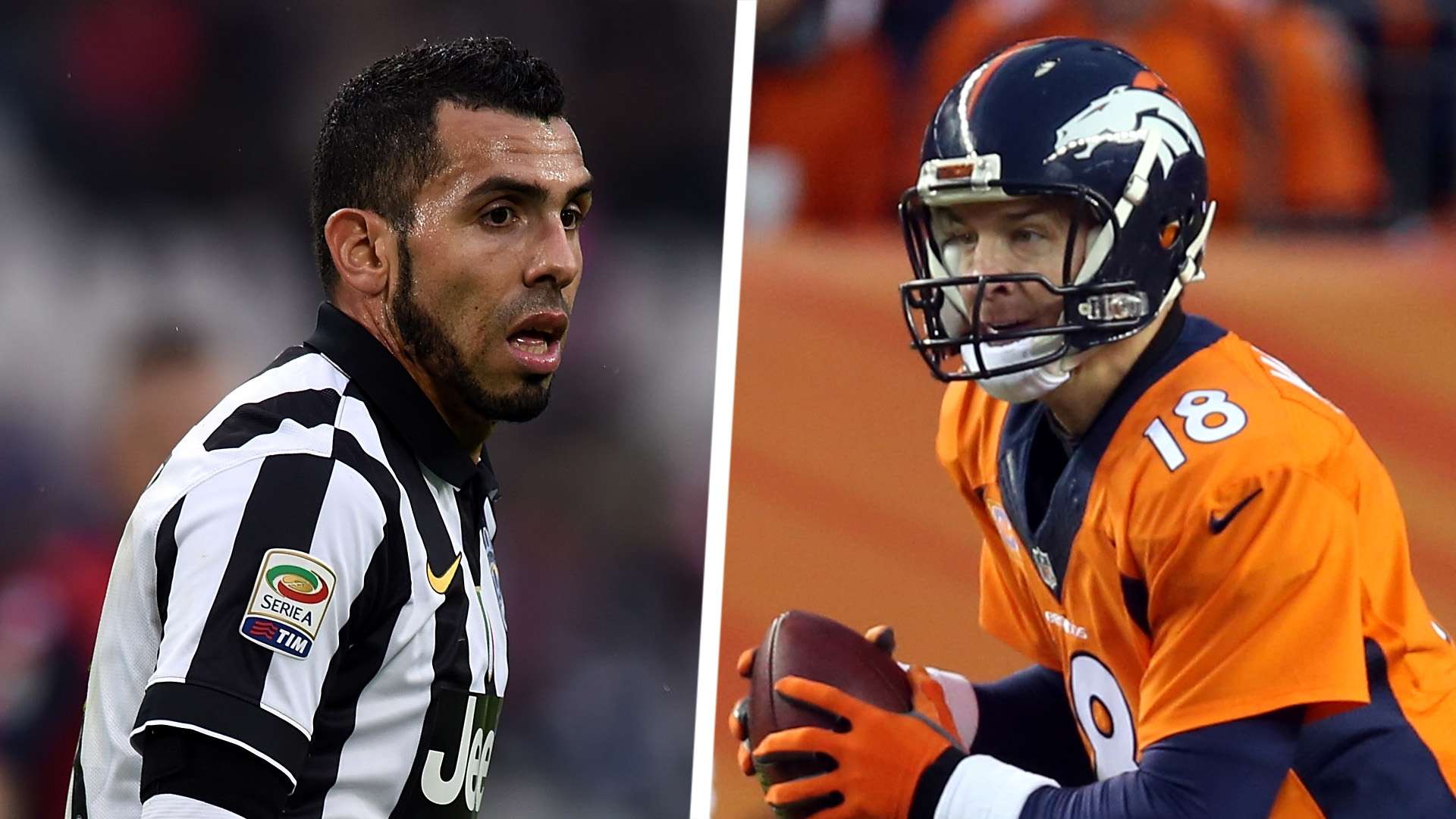 Carlos Tevez Peyton Manning