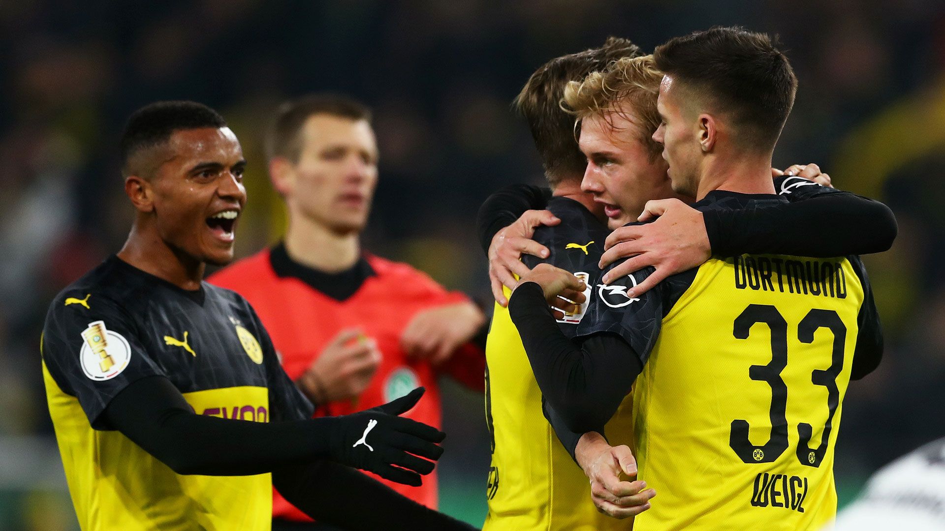 Julian Brandt BVB Borussia Dortmund DFB-Pokal 30102019
