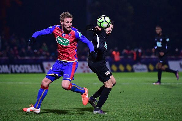 Damien Perquis Gazelec Ajaccio Ligue 2