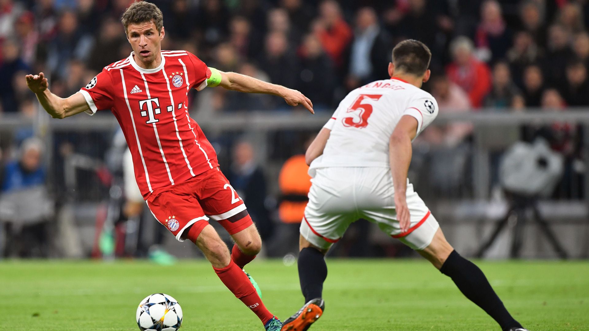 Thomas Müller FC Bayern Champions League Sevilla 0418