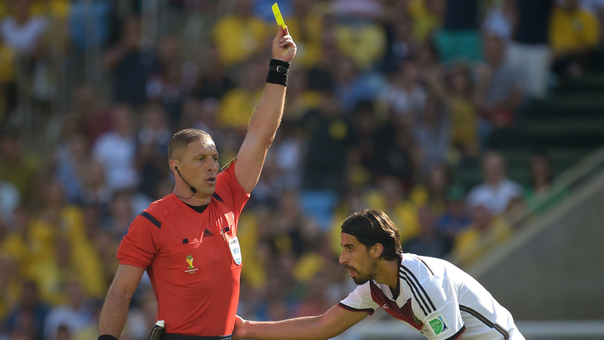 Nestor Pitana France Germany FIFA World Cup 2014