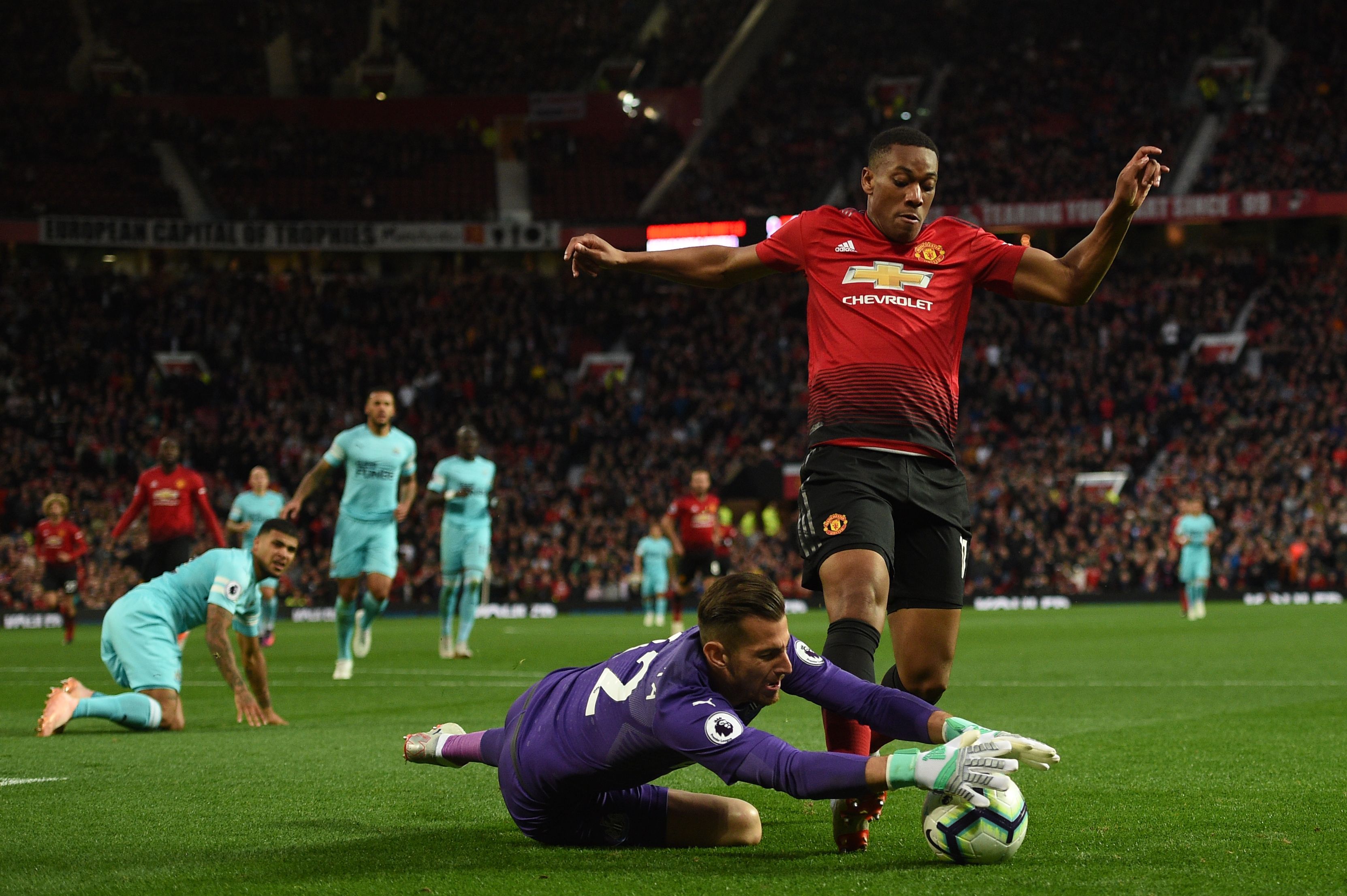 Manchester United Newcastle United Premier League 06102018