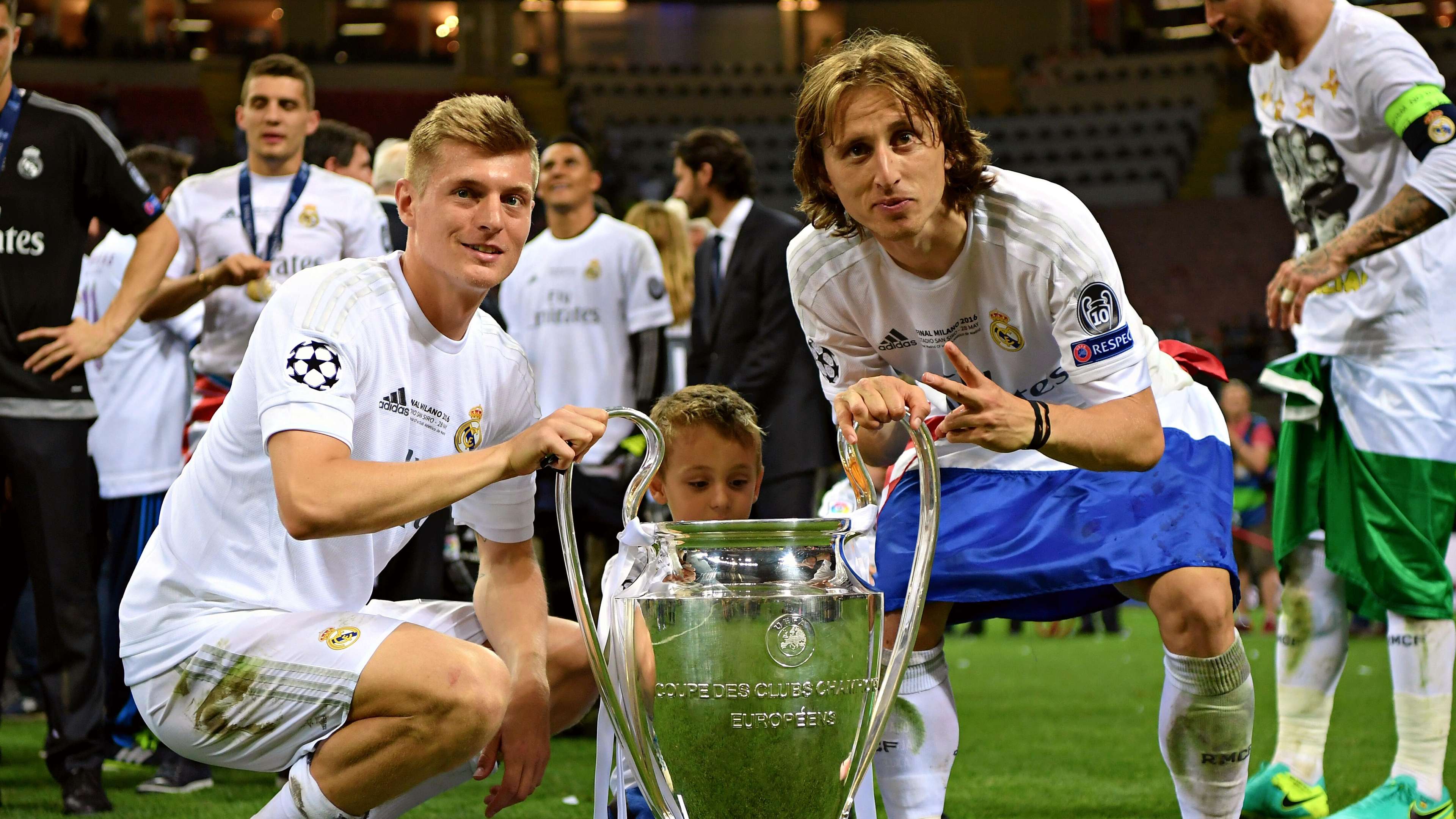 Luka Modric Toni Kroos Real Madrid