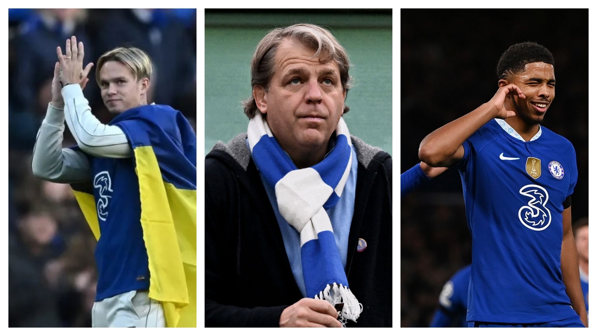 Boehly Mudryk Fofana Chelsea