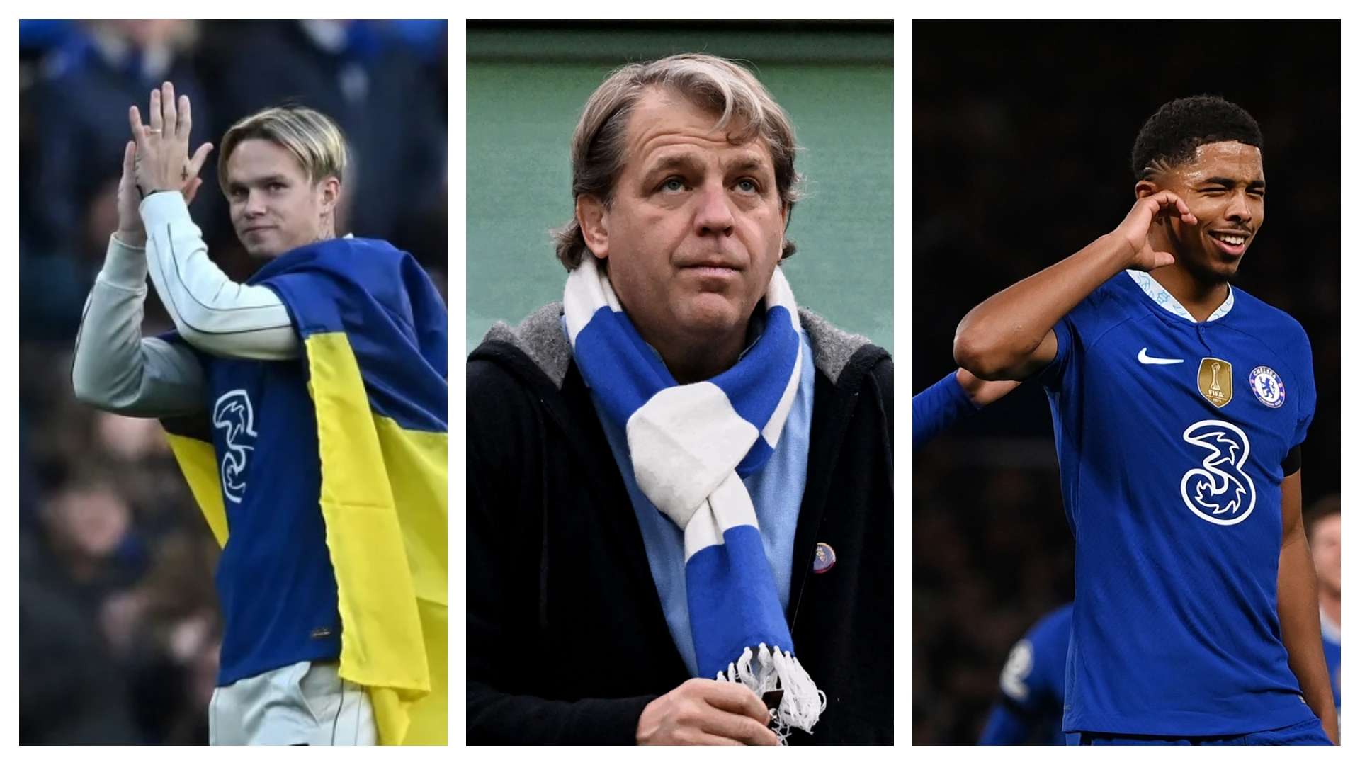 Boehly Mudryk Fofana Chelsea