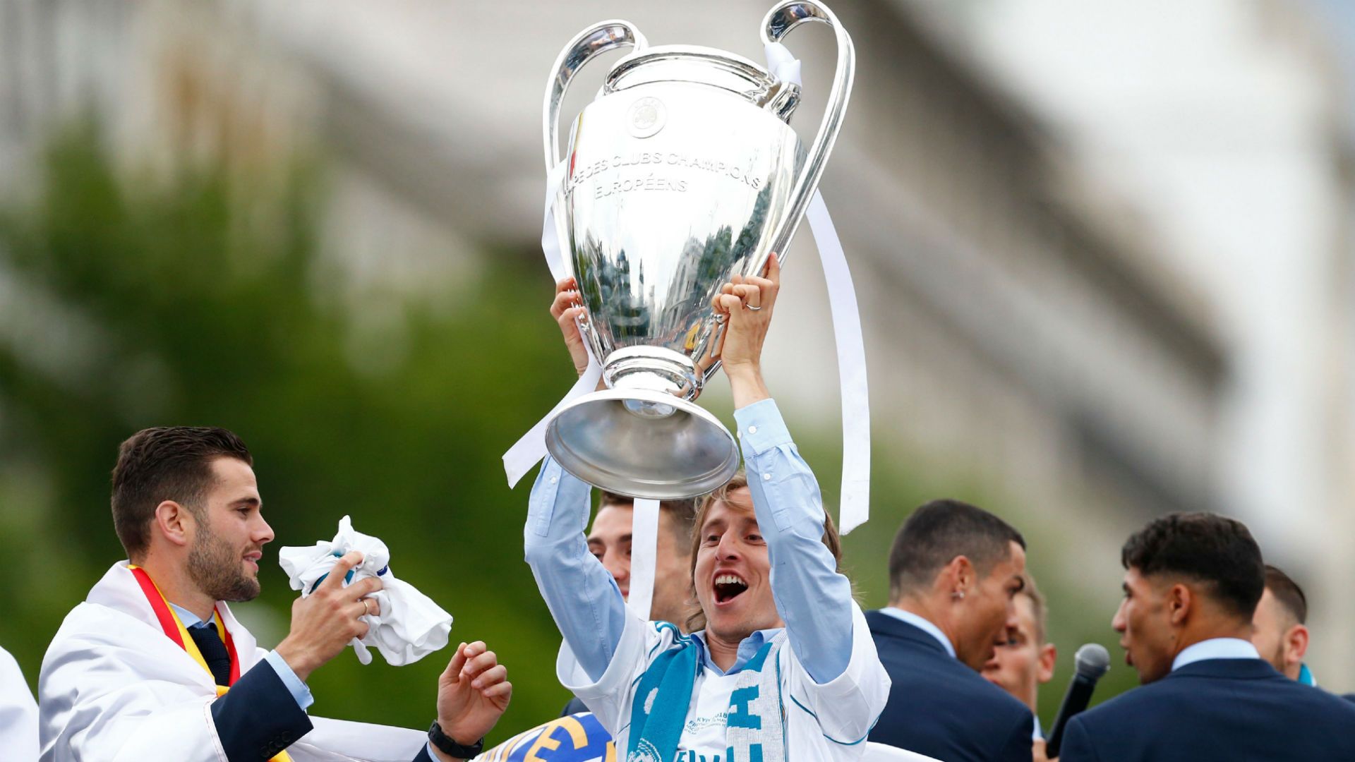 Modric Real Madrid Celebration