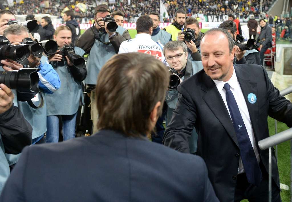 Antonio Conte Rafa Benitez Napoli Juventus
