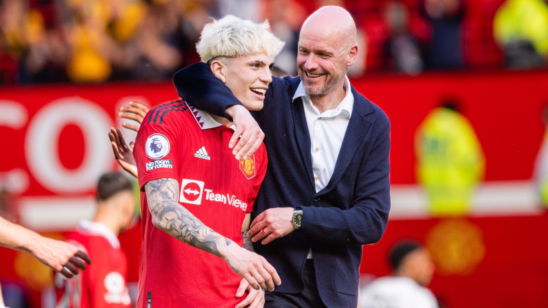 Alejandro Garnacho Erik ten Hag Manchester United 2022-23